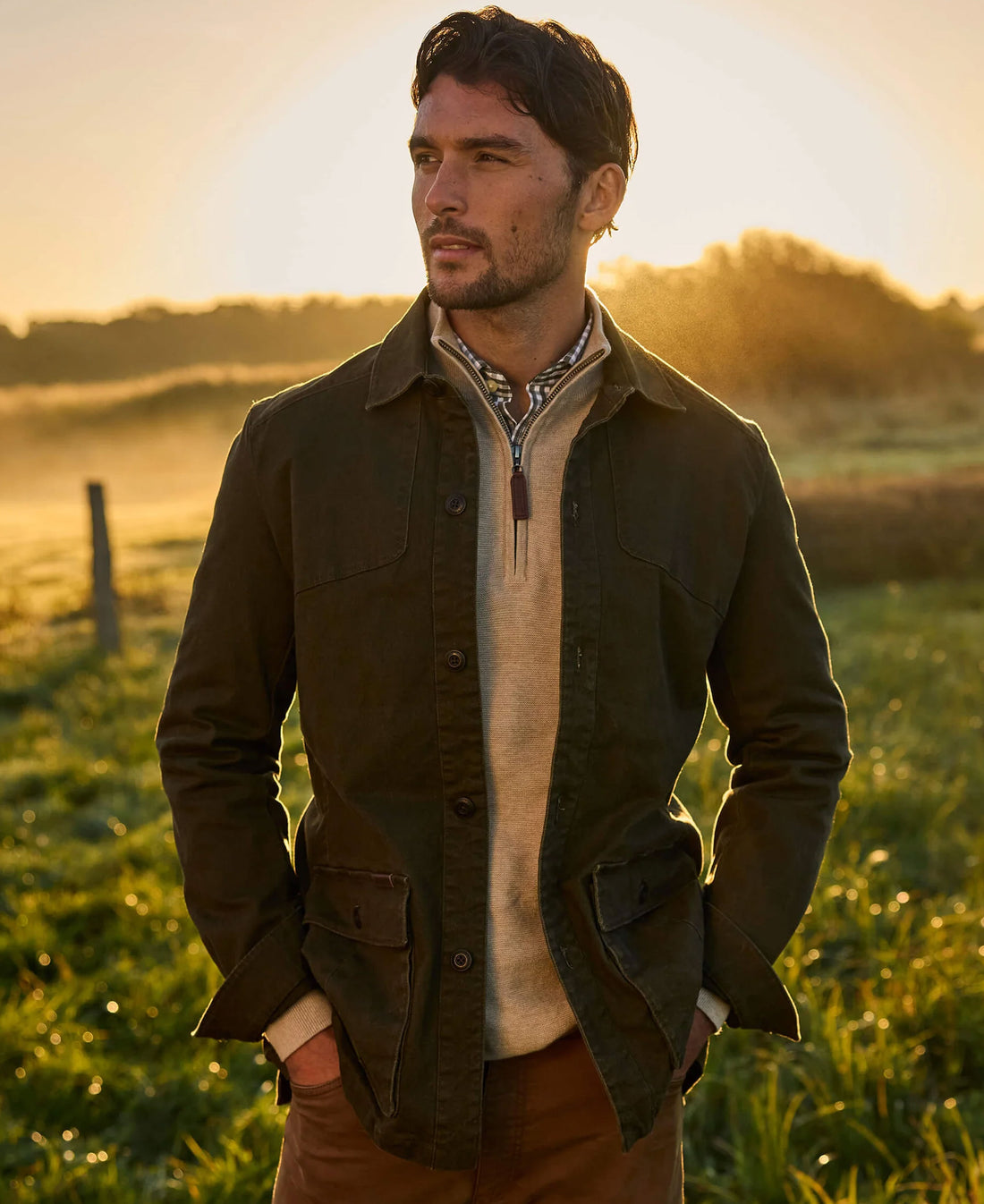 Lynmouth Utility Jacket - Woodland
