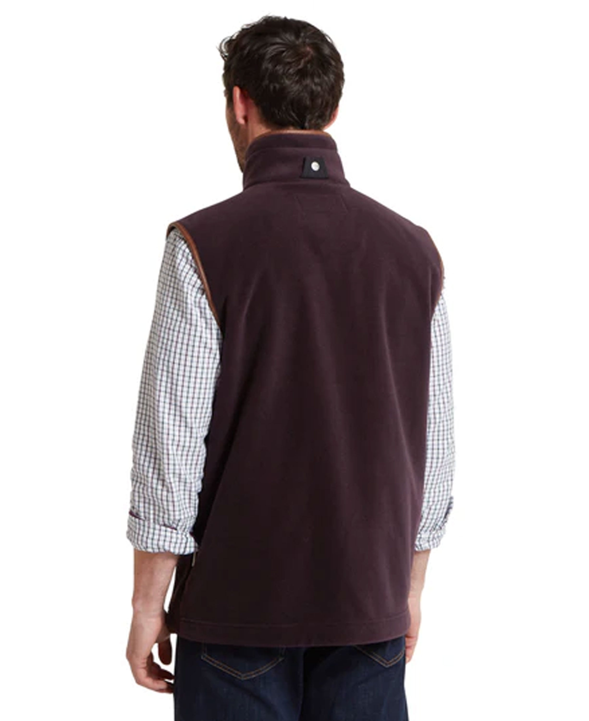 Oakham Fleece Gilet - Port