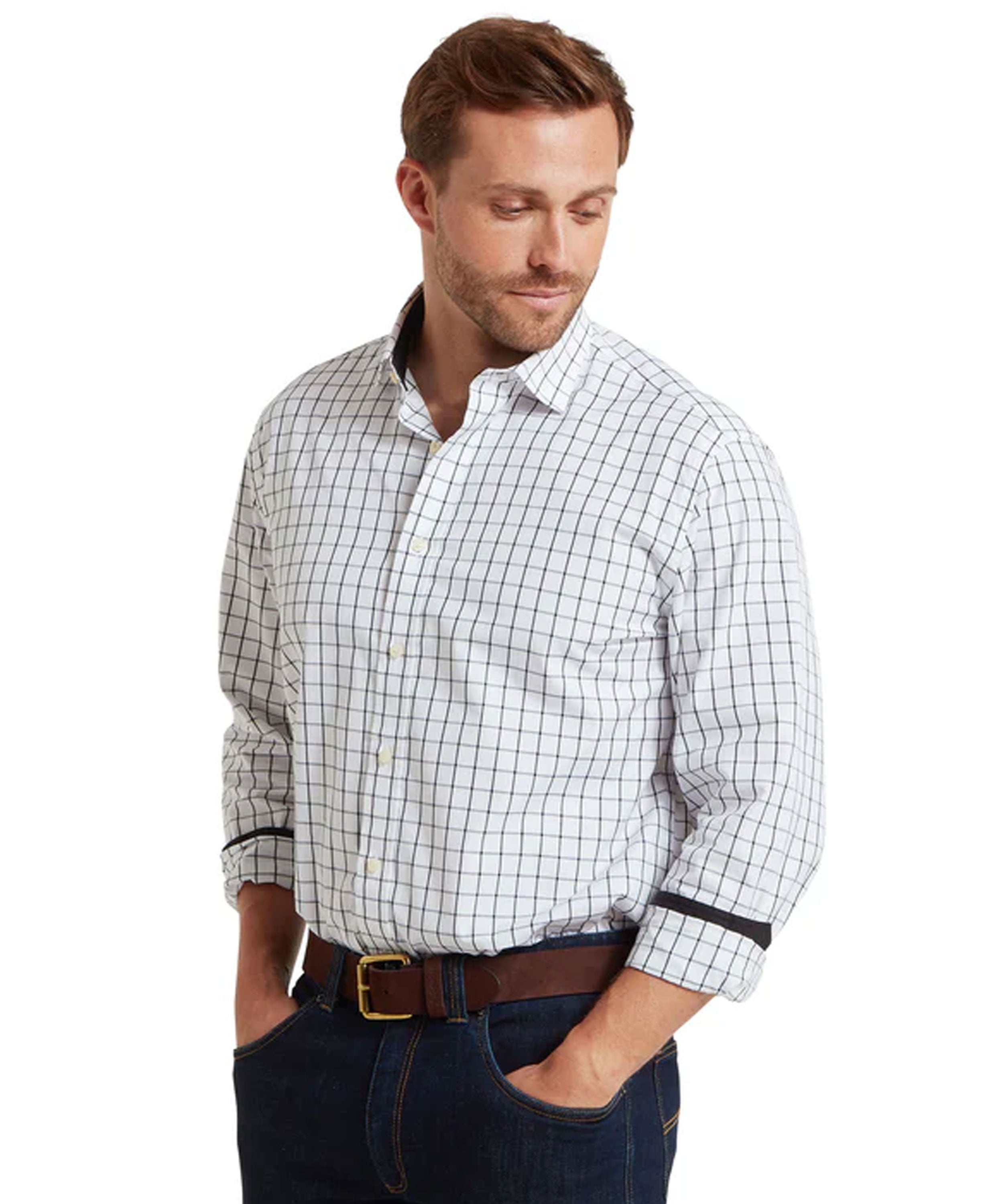 Westminster Classic Shirt - Navy Check