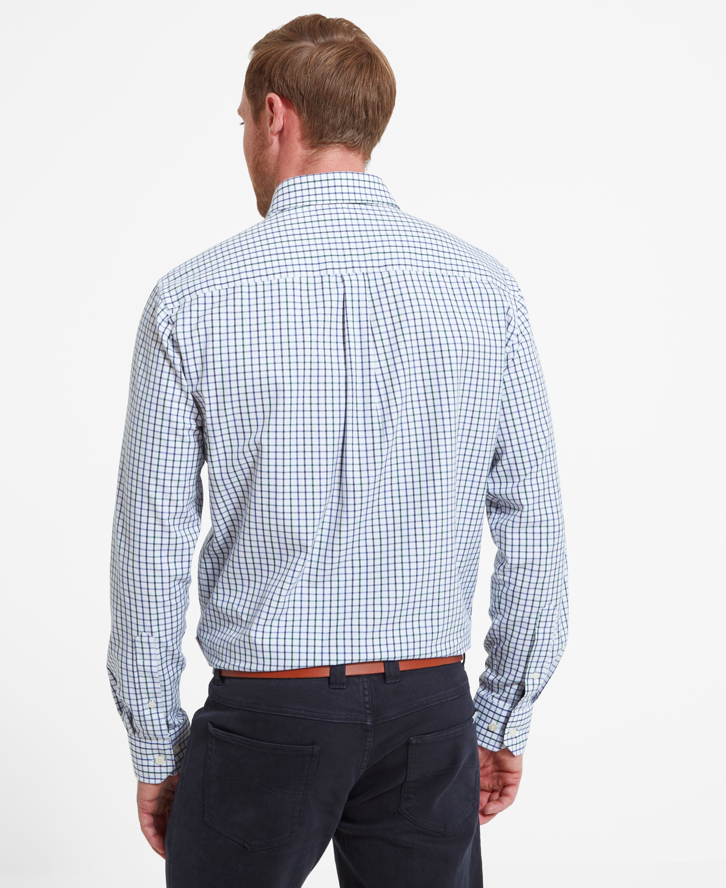 Milton Tailored Shirt - Racing/Navy