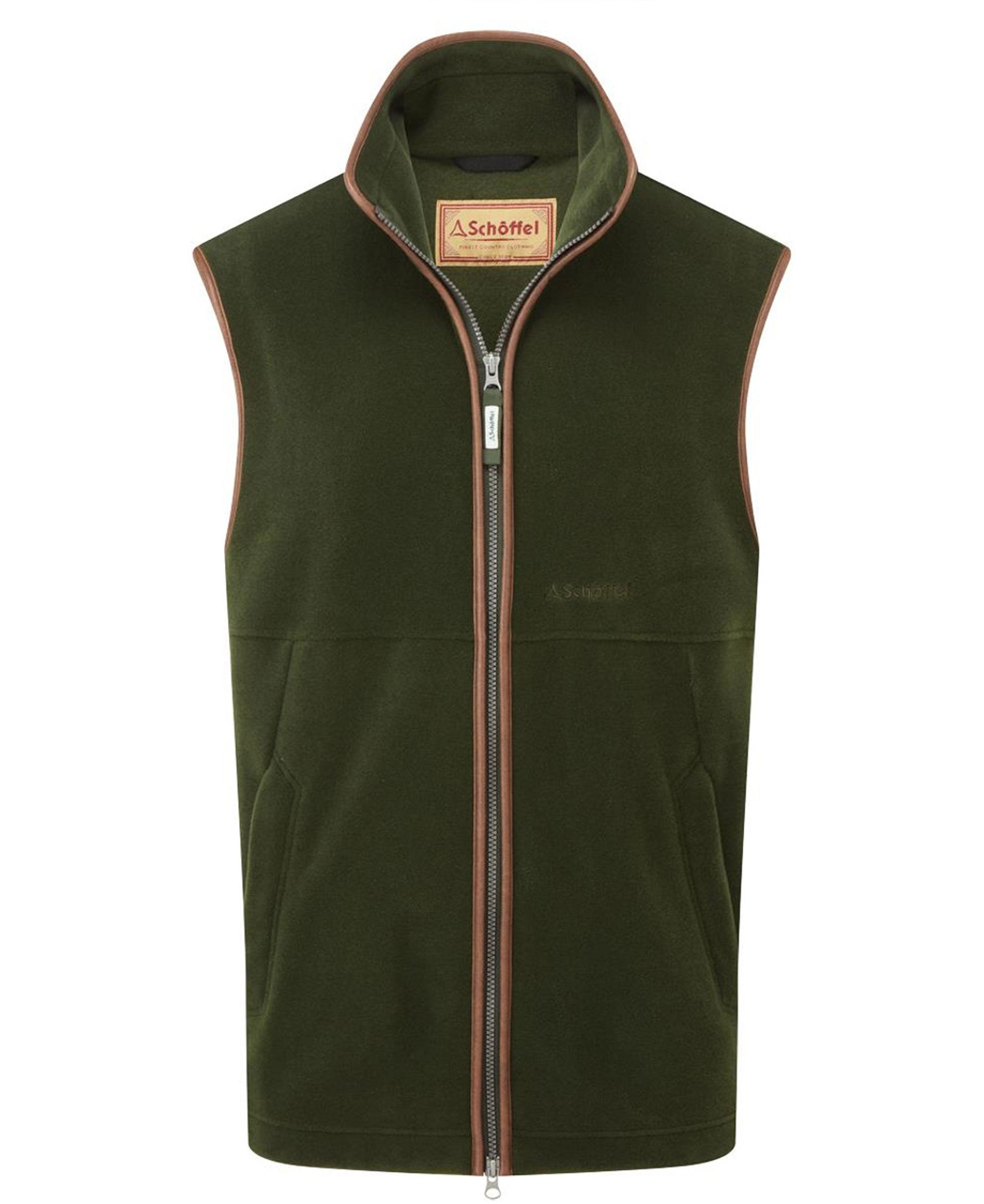 Oakham Fleece Gilet - Forest