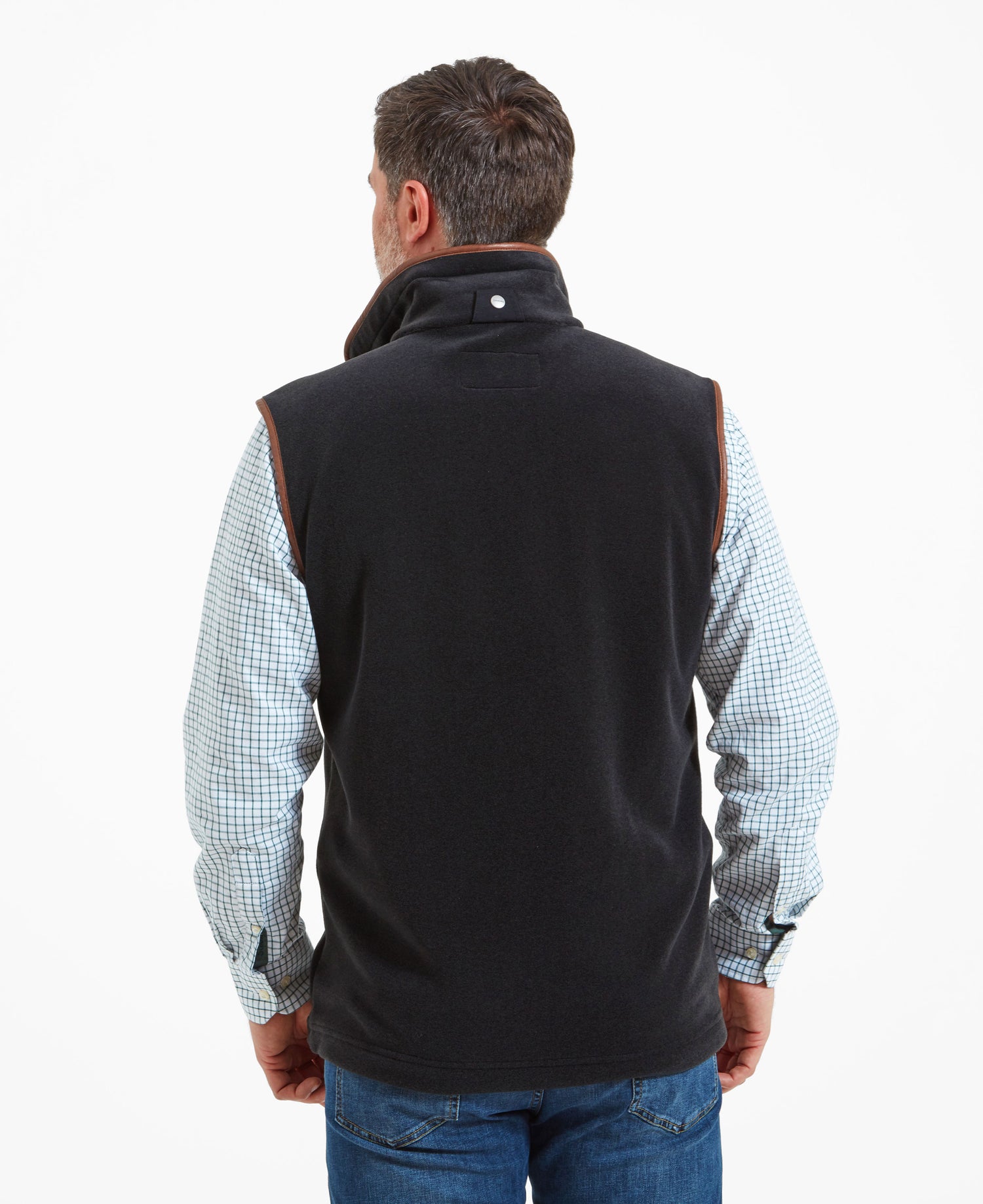 Oakham Fleece Gilet - Gunmetal