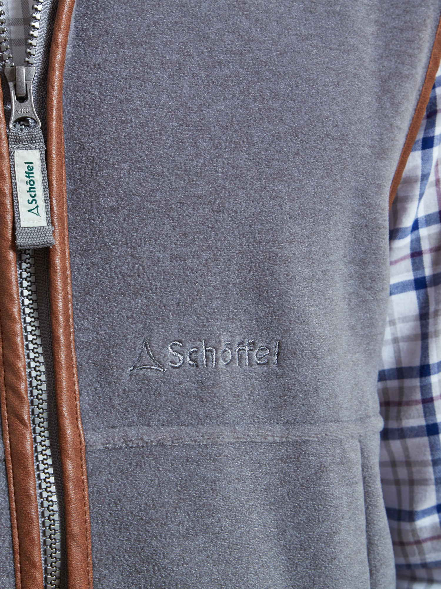 Oakham Fleece Gilet - Pewter