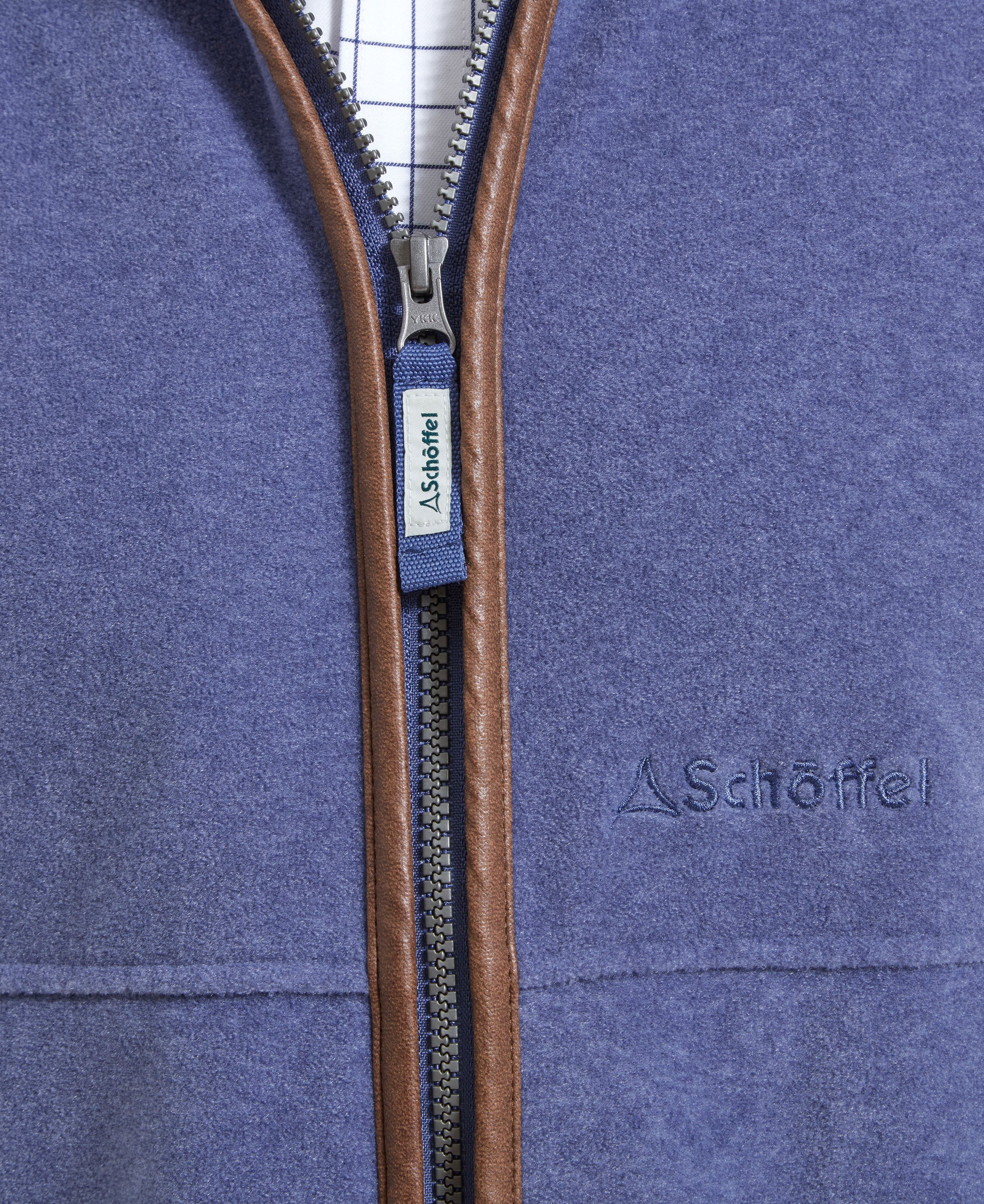 Oakham Fleece Gilet - Stone Blue