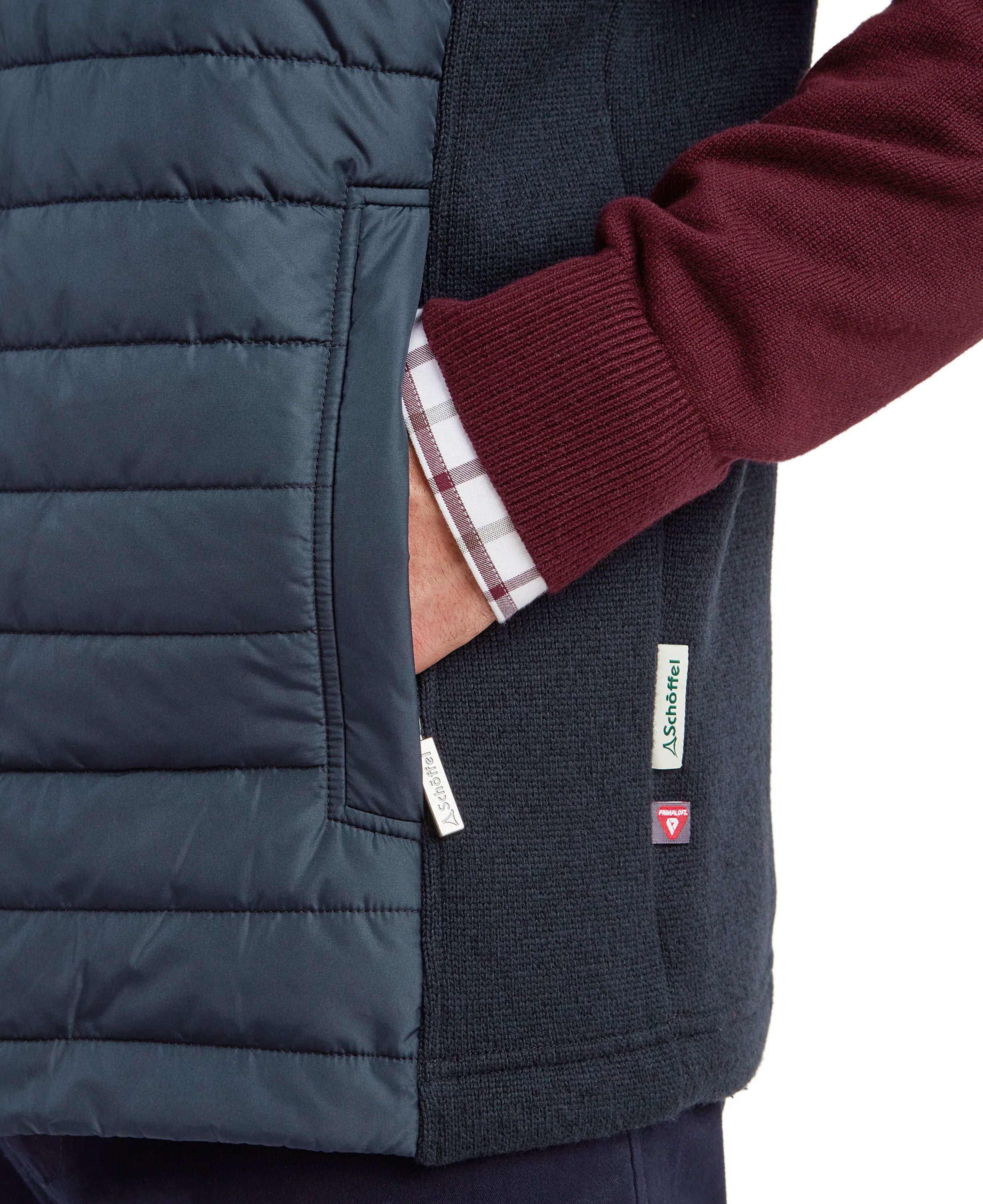 Oakham Hybrid Gilet - Petrol Blue