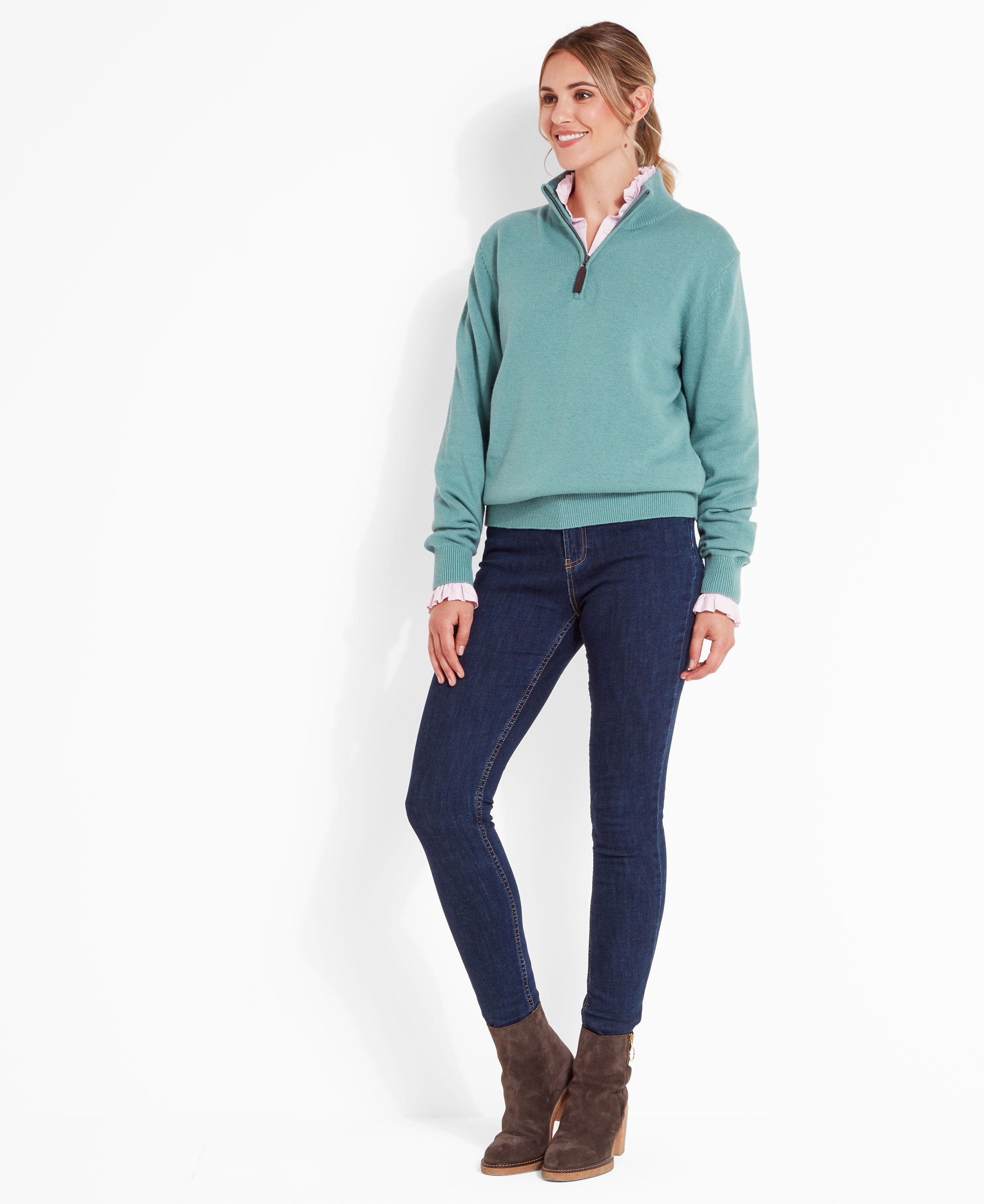 Pateley Jumper - Arctic Blue