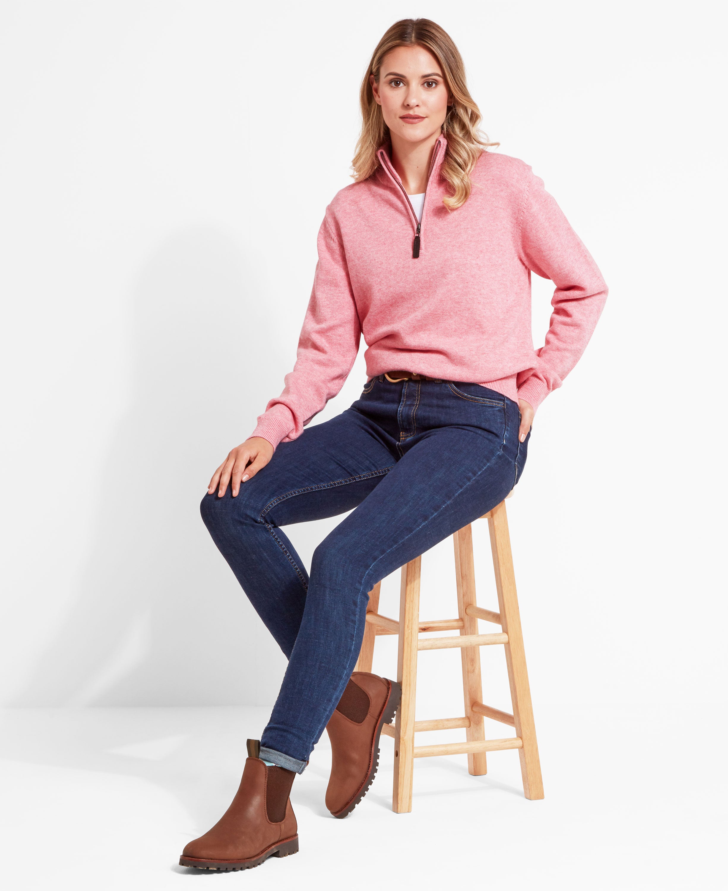 Pateley Jumper - Dusky Pink
