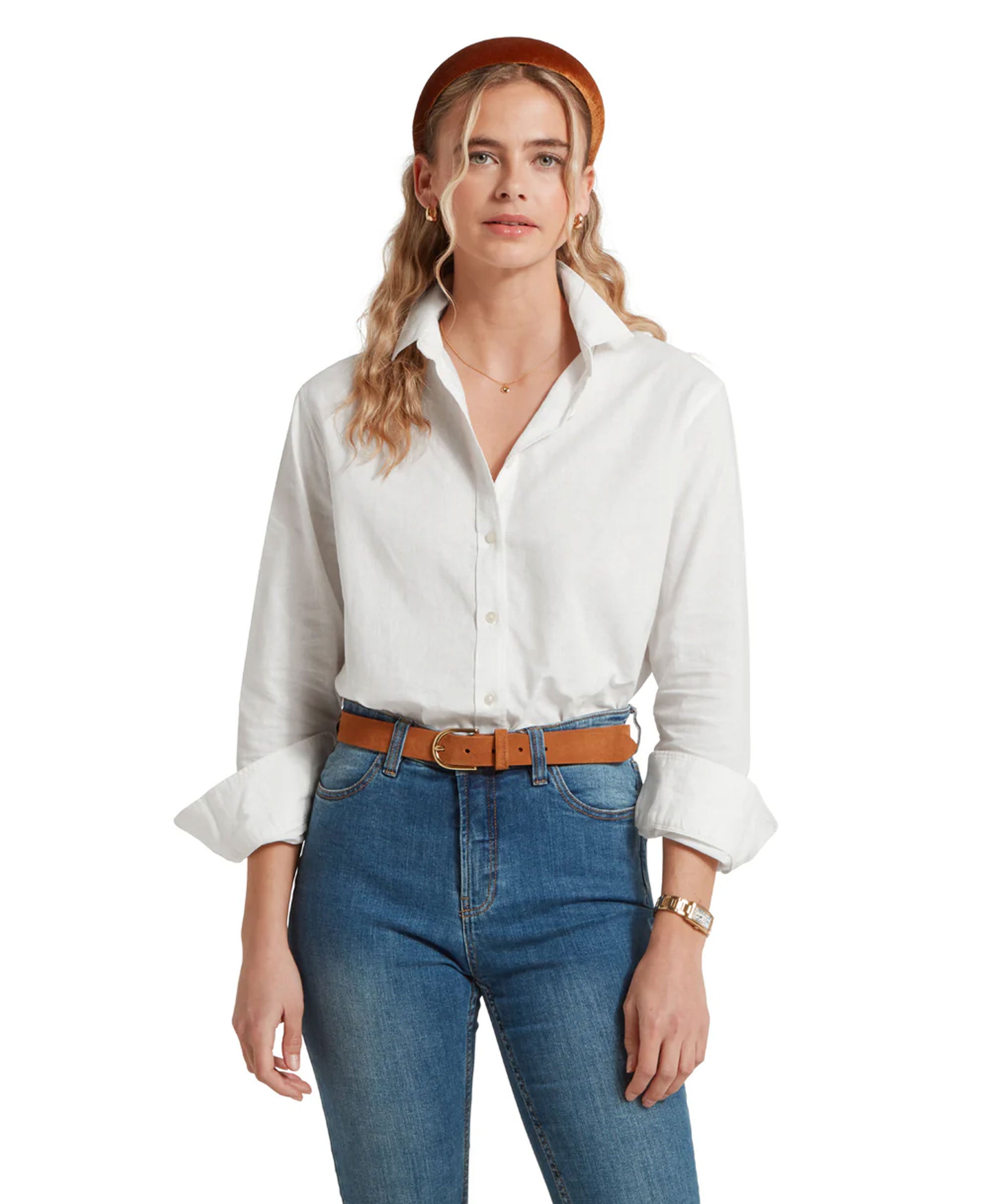 Salthouse Linen Shirt - White