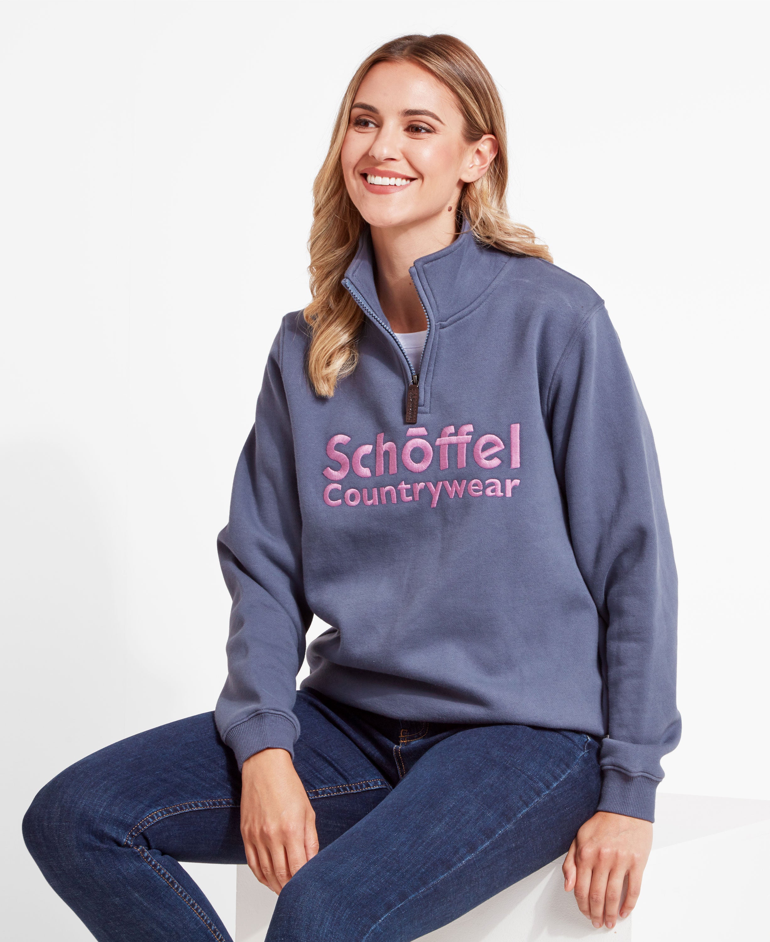 St Issey Sweatshirt - Slate Blue