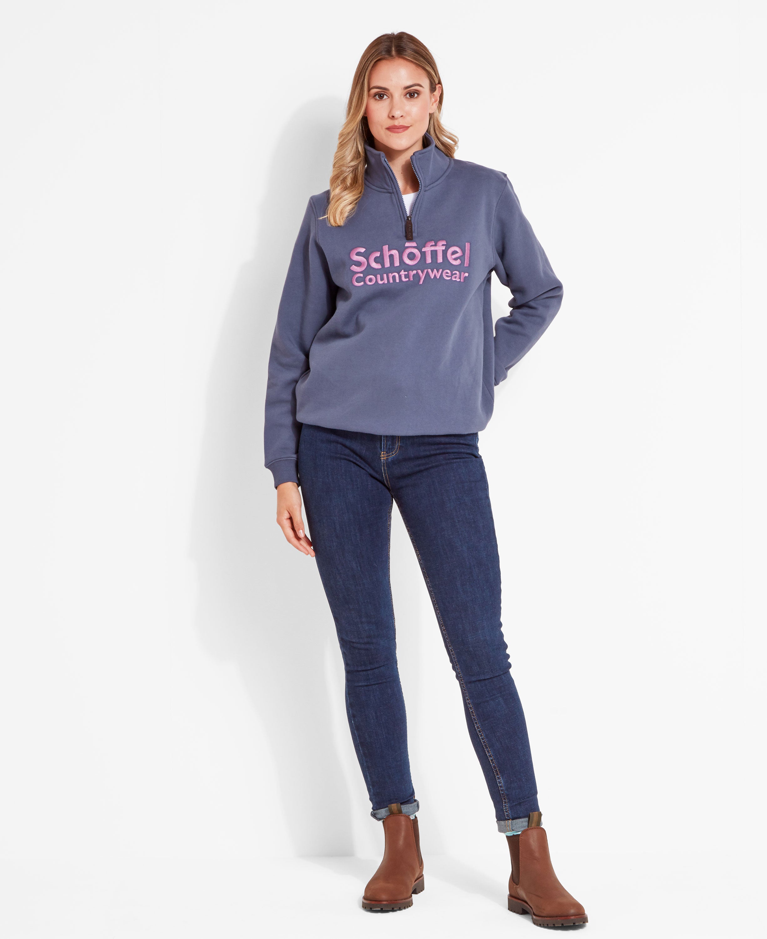 St Issey Sweatshirt - Slate Blue