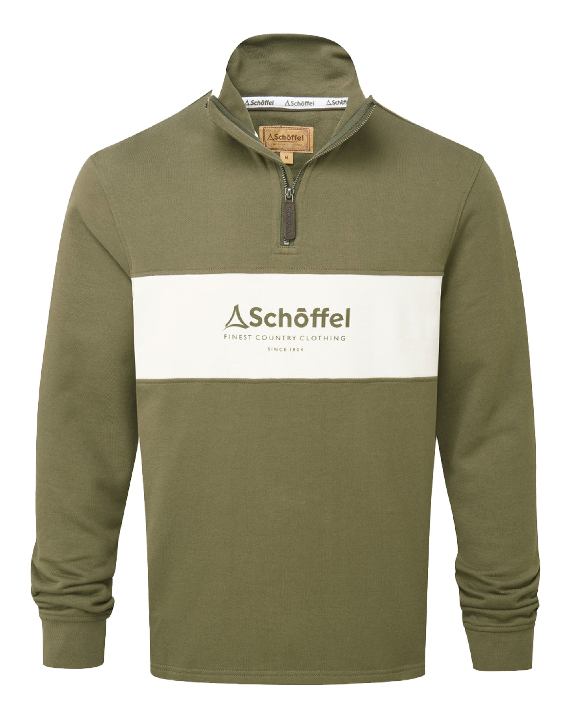 Trencrom 1/4 Zip - Dark Khaki Green