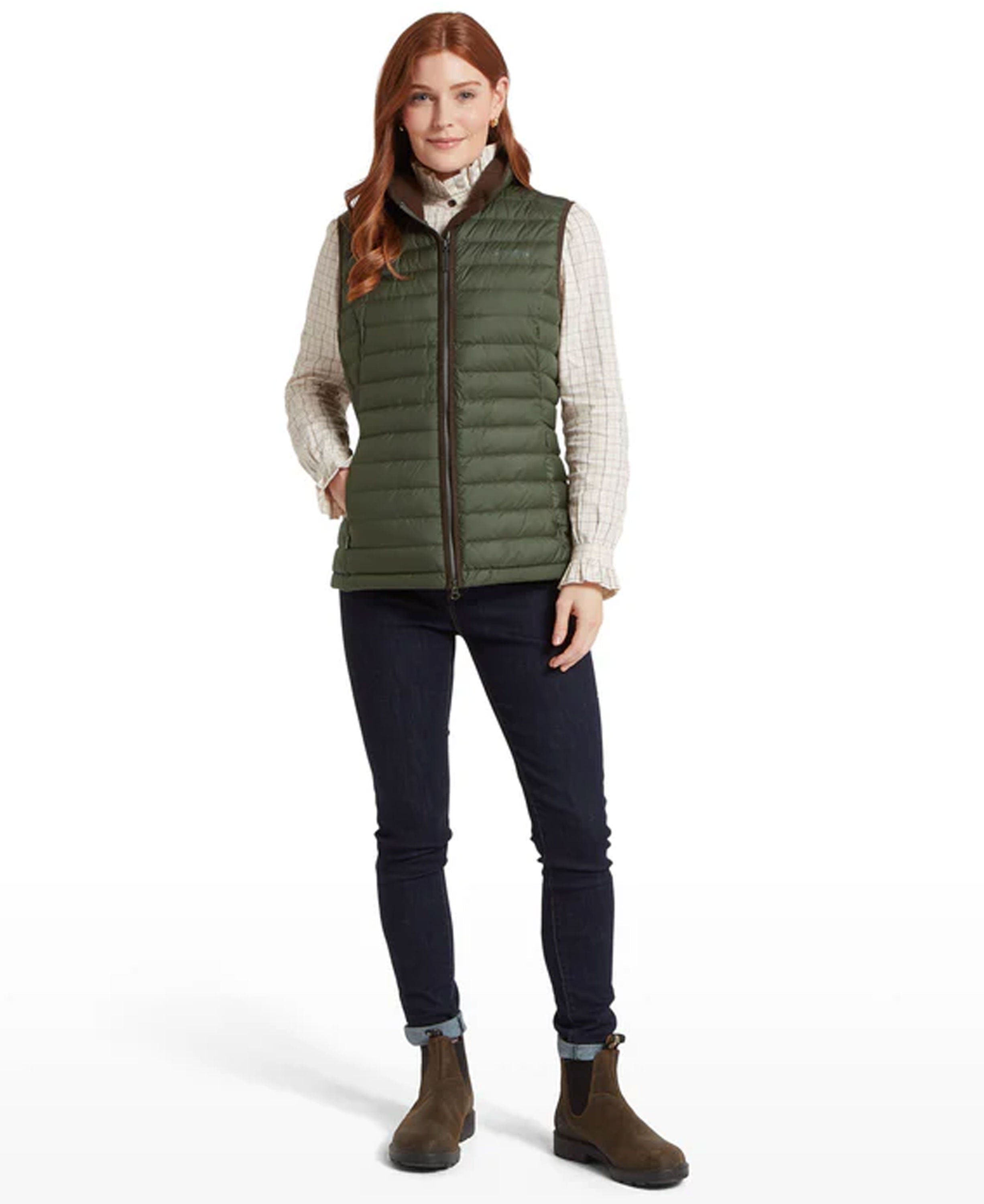 Launde Down Gilet - Woodland