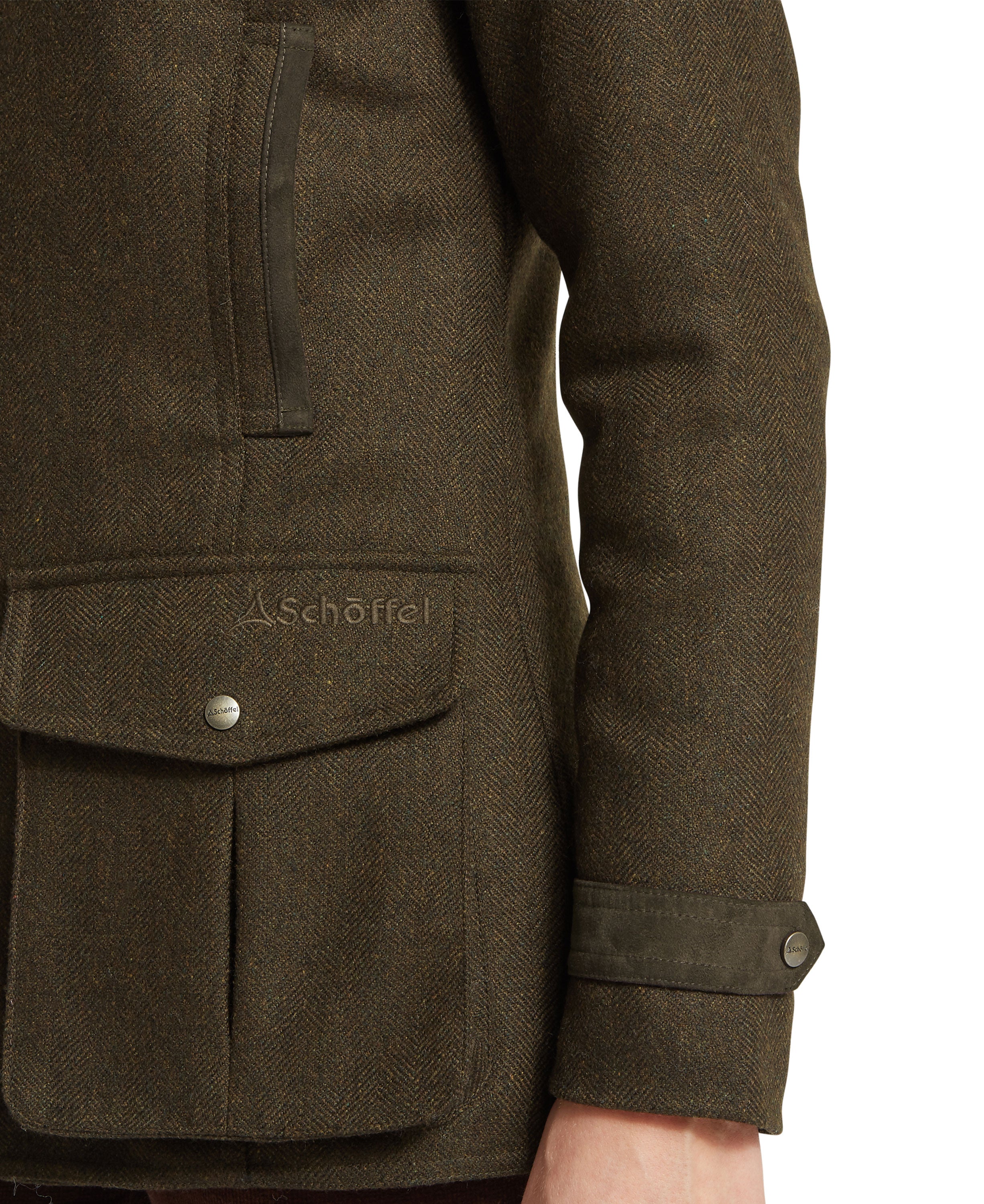 Murra Tweed Coat - Dark Loden Herr Tweed