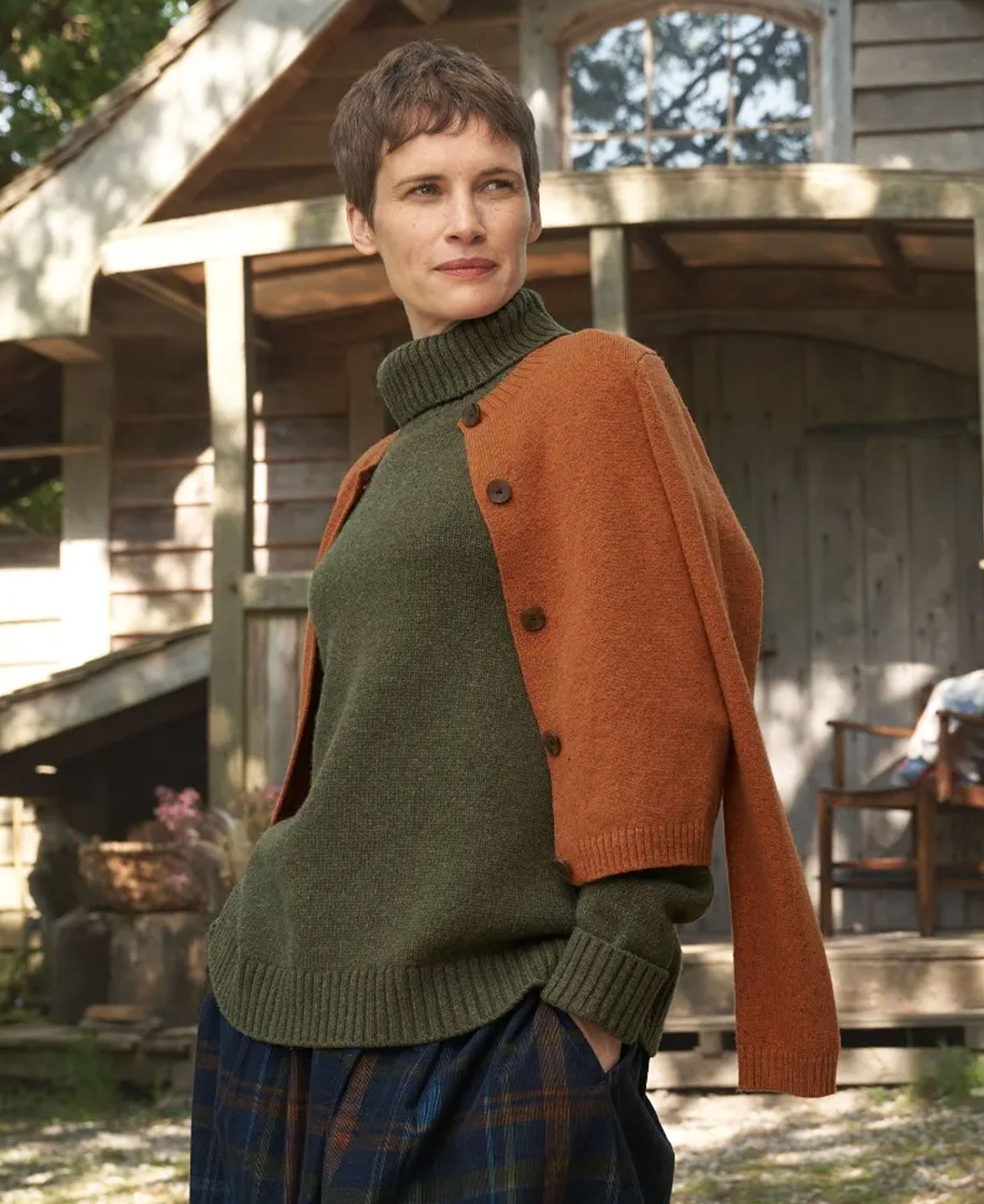 Braque Jumper - Light Olive