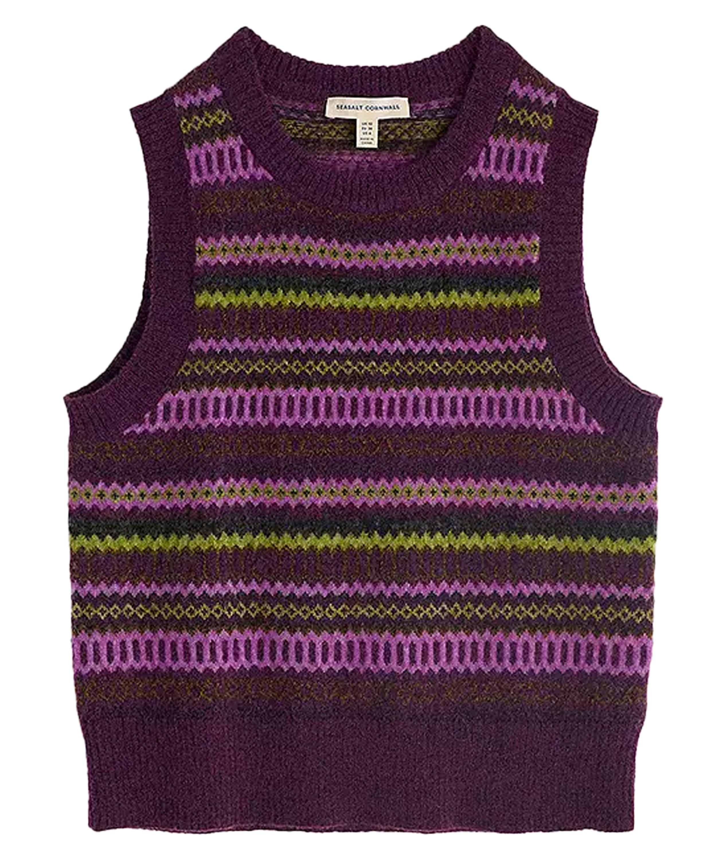 Annik Vest - Modernist Grape Oak Mix