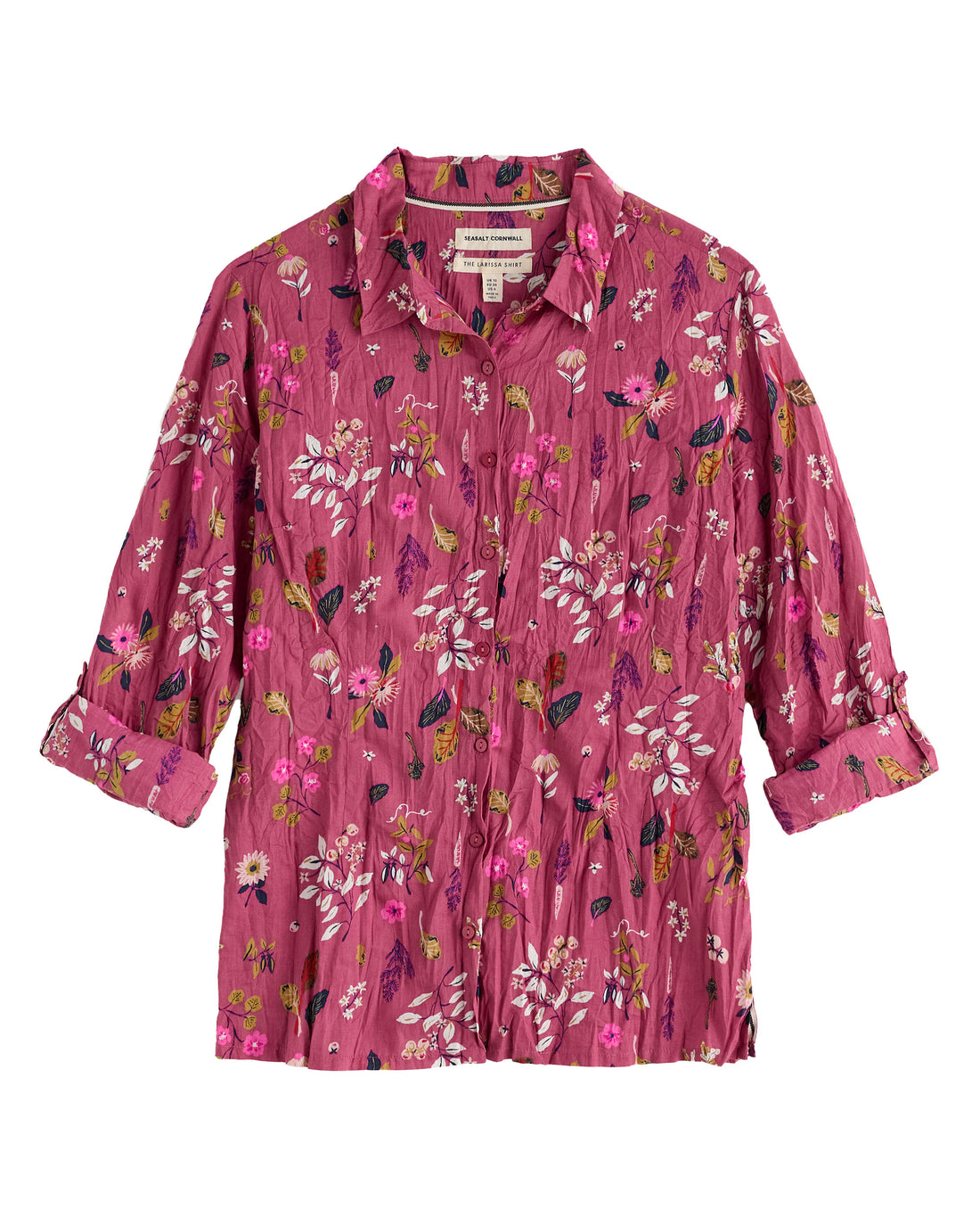Larissa Shirt - Flora Study Rosa