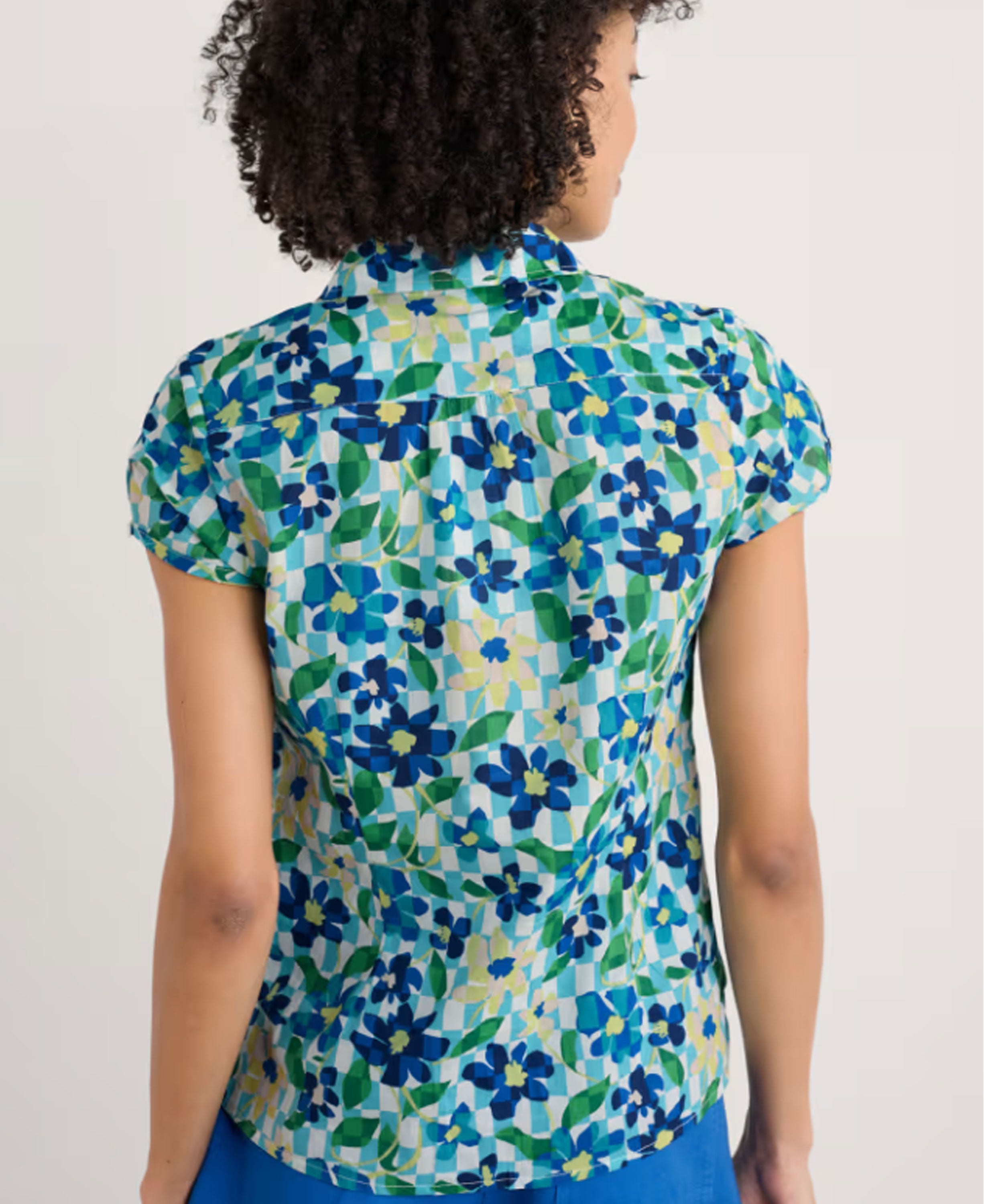 Rushmaker Shirt - Picnic Floral Chalk
