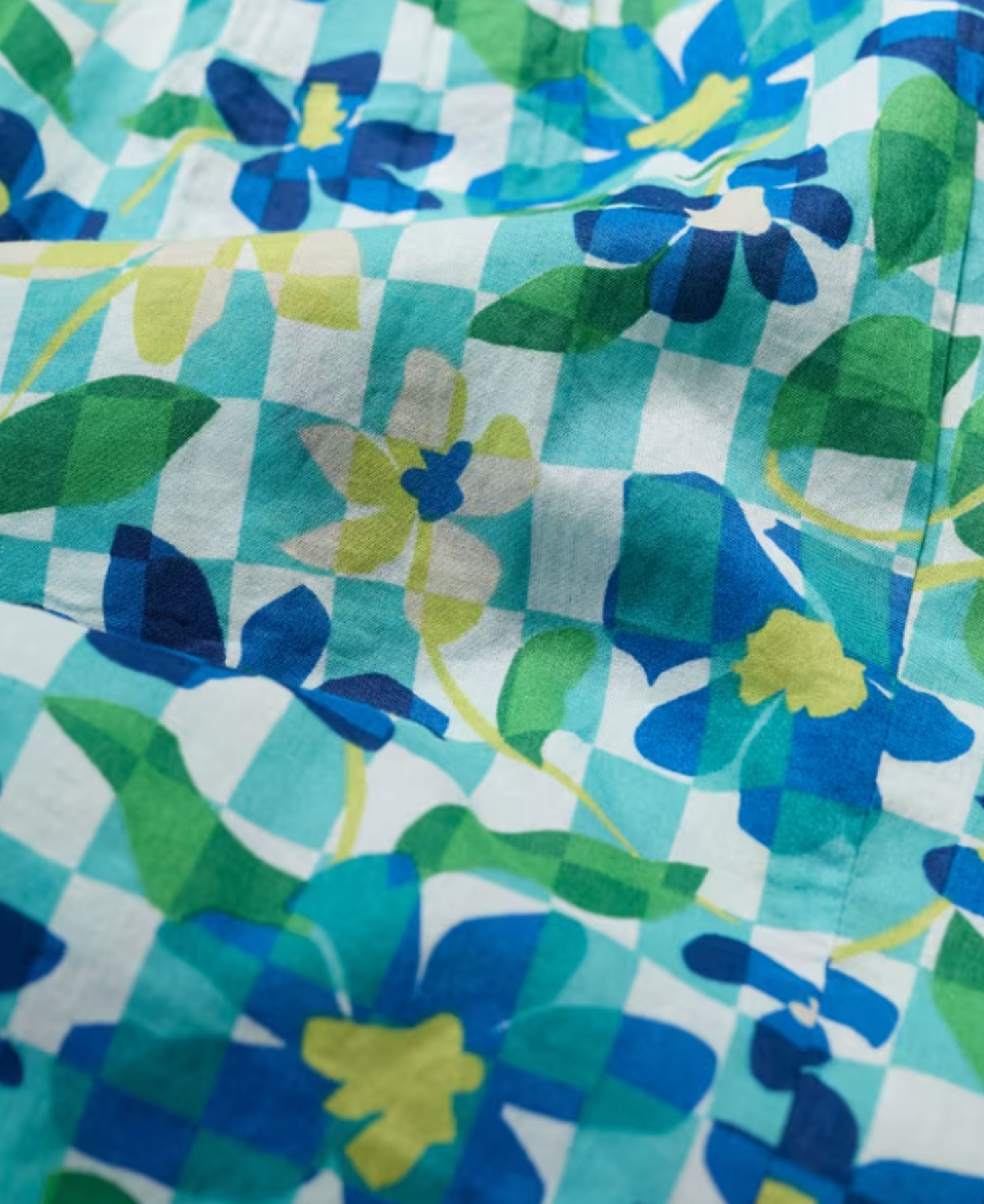 Rushmaker Shirt - Picnic Floral Chalk
