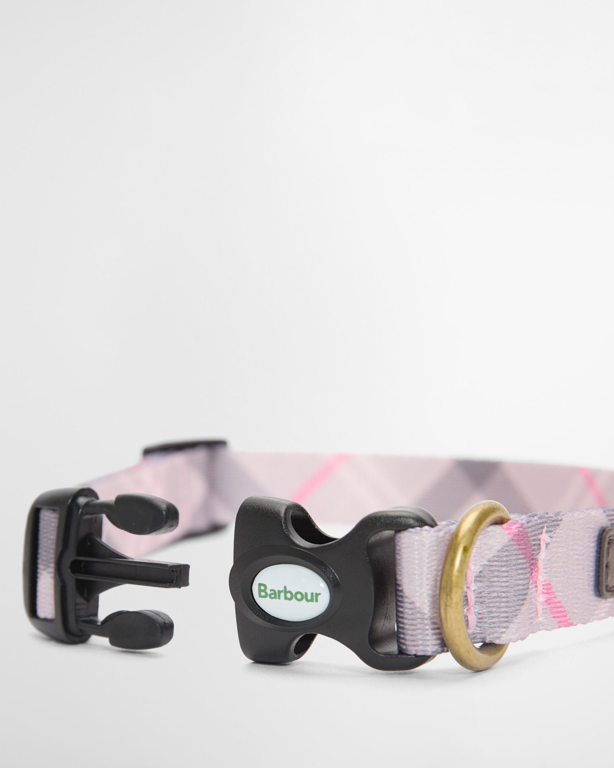 Tartan Printed Dog Collar - Pink Tartan