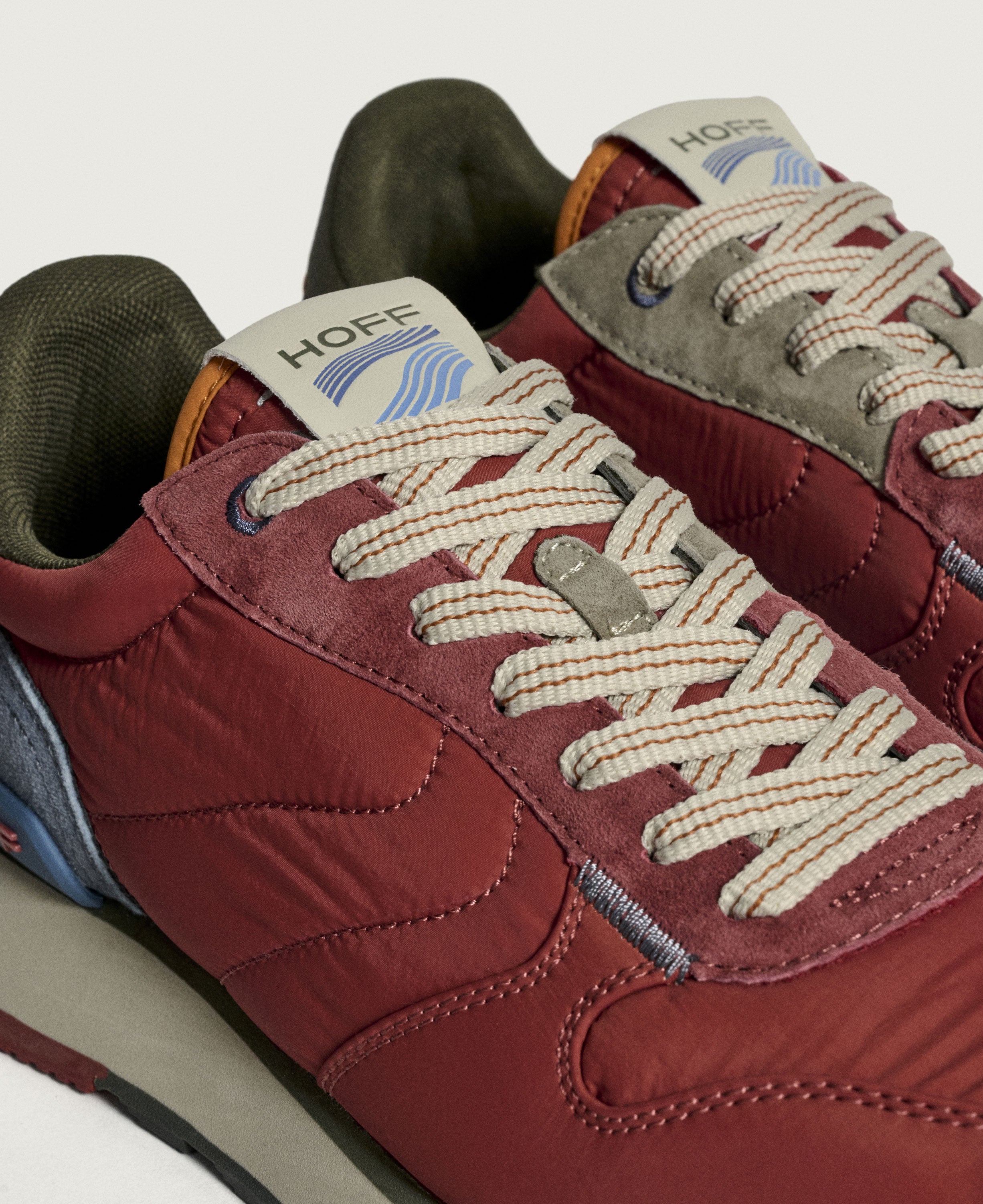 Track & Field Trainers - Burgundy/Blue