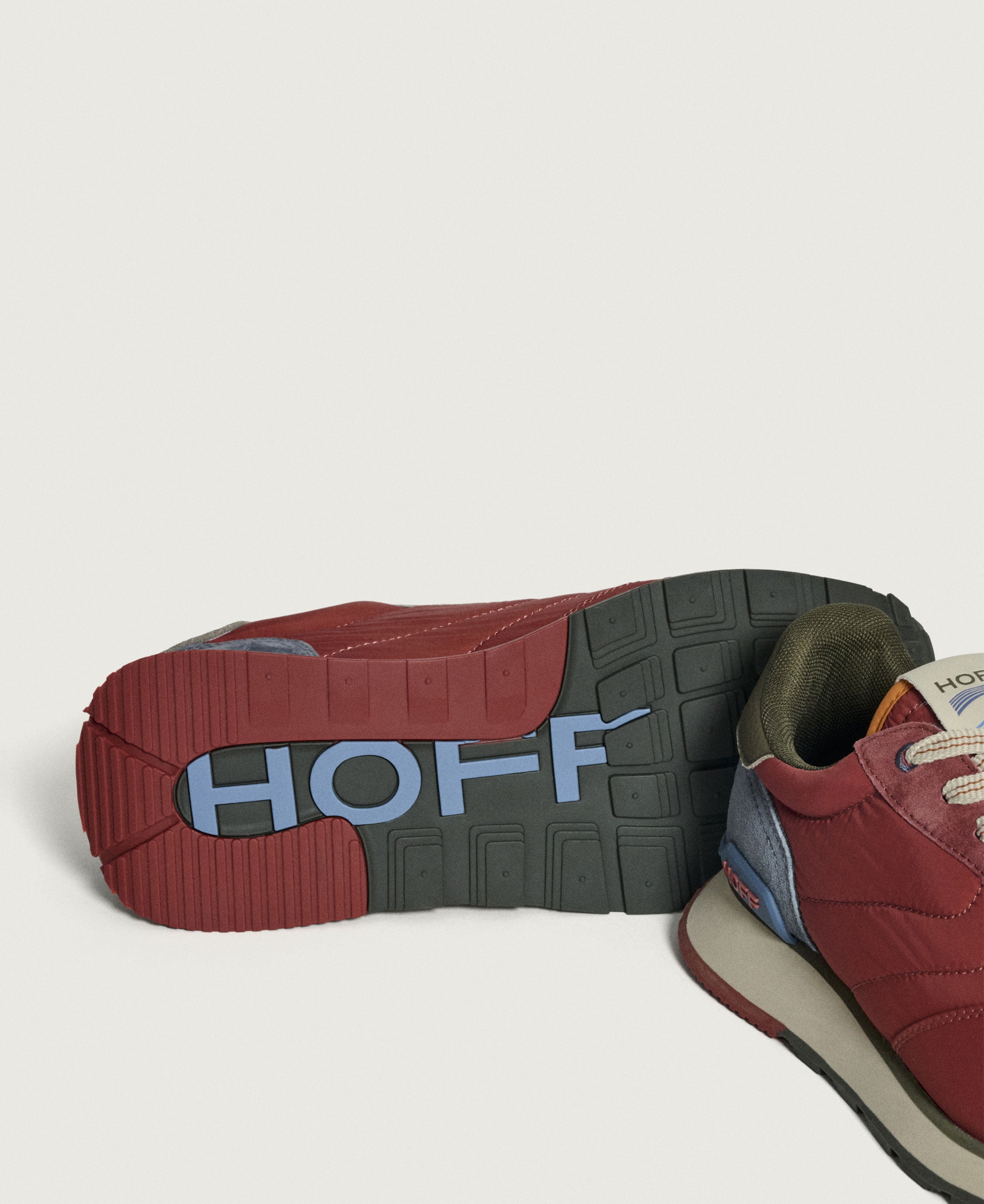 Track & Field Trainers - Burgundy/Blue