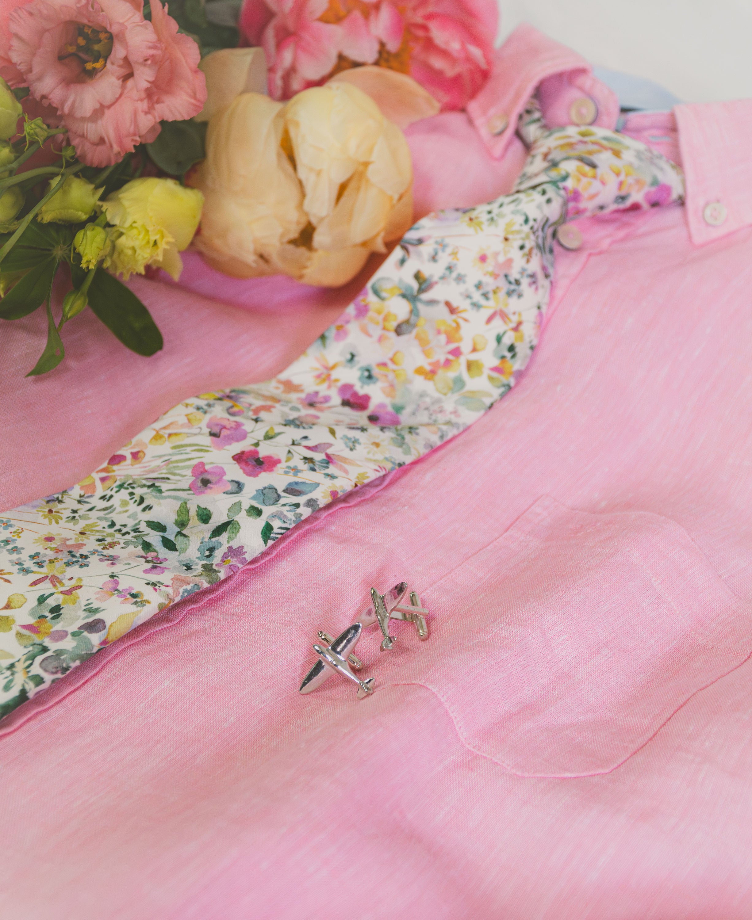 Liberty Cotton Tie - Felda Lilac