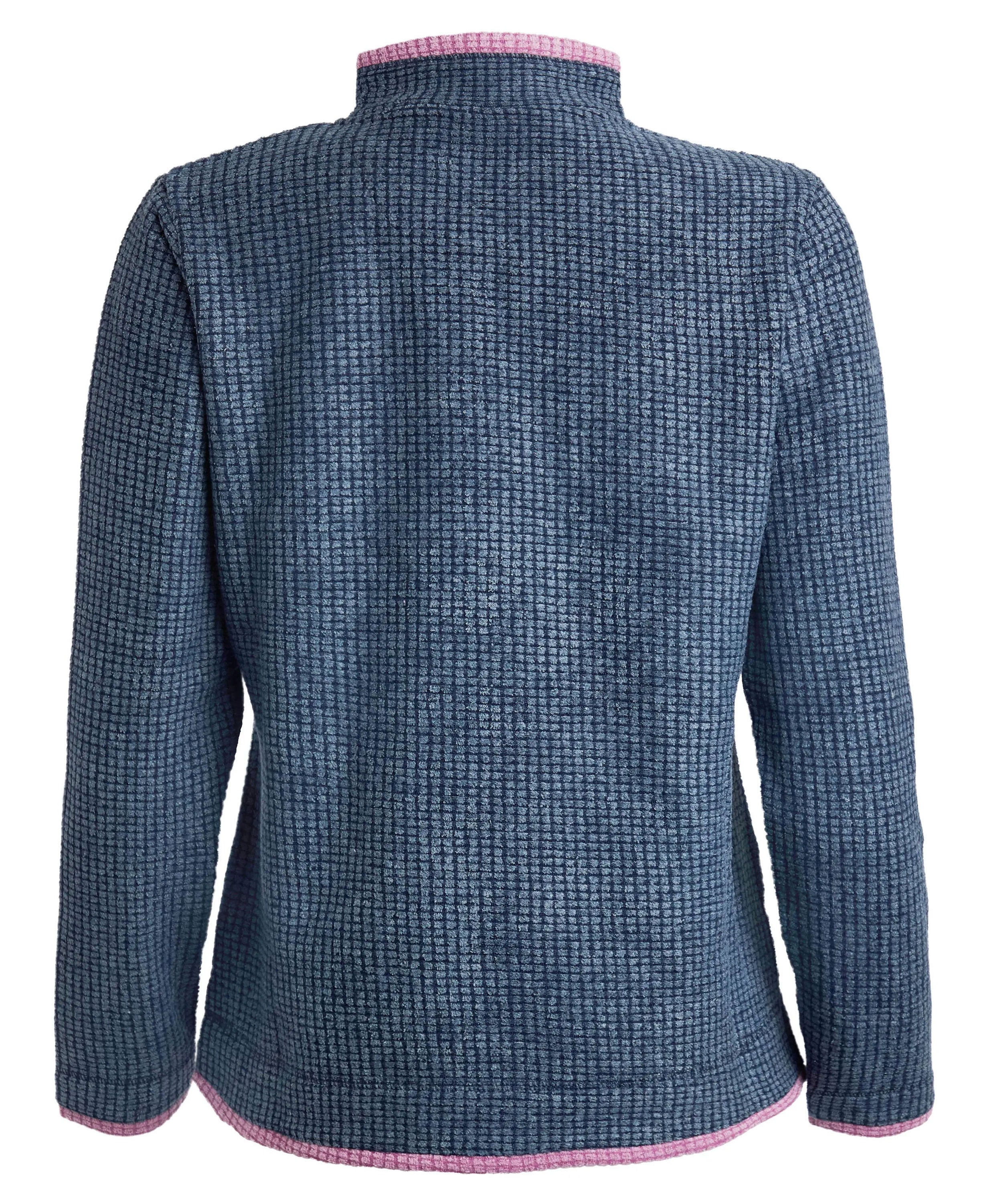 Beye Eco 1/4 Zip Grid Fleece - Navy