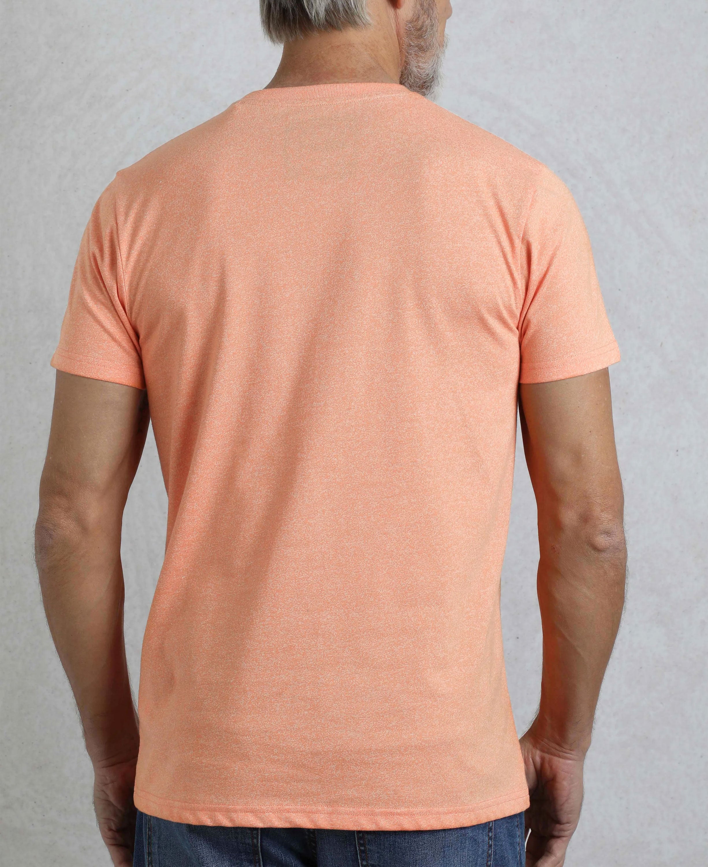 Fished Organic Branded Tee - Pumpkin