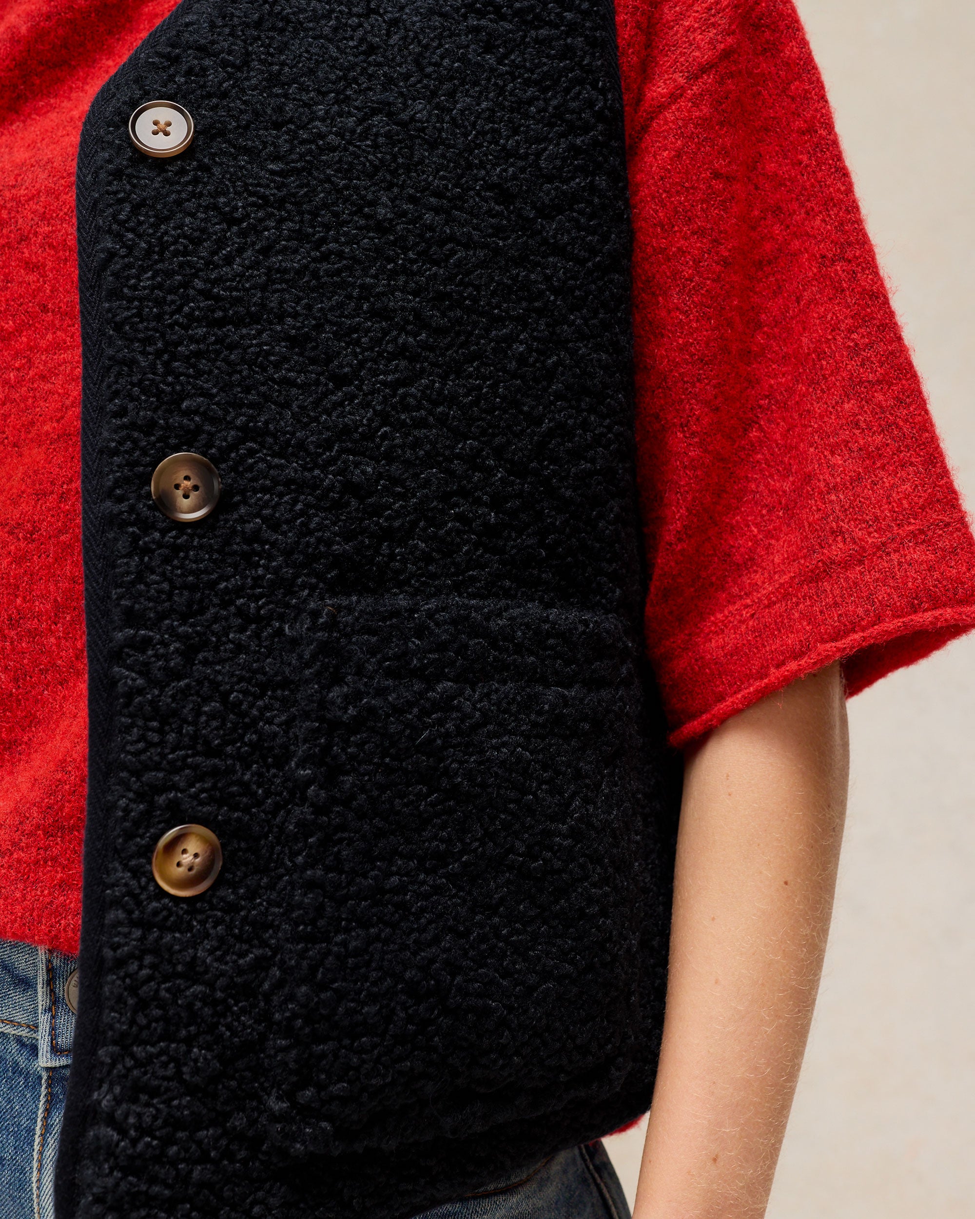 Emery Reversible Gilet - Dark Navy