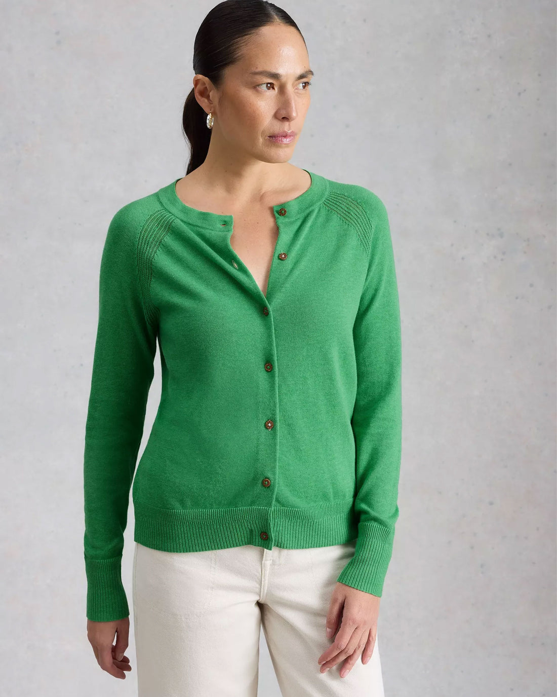 Lulu Cardi - Mid Green