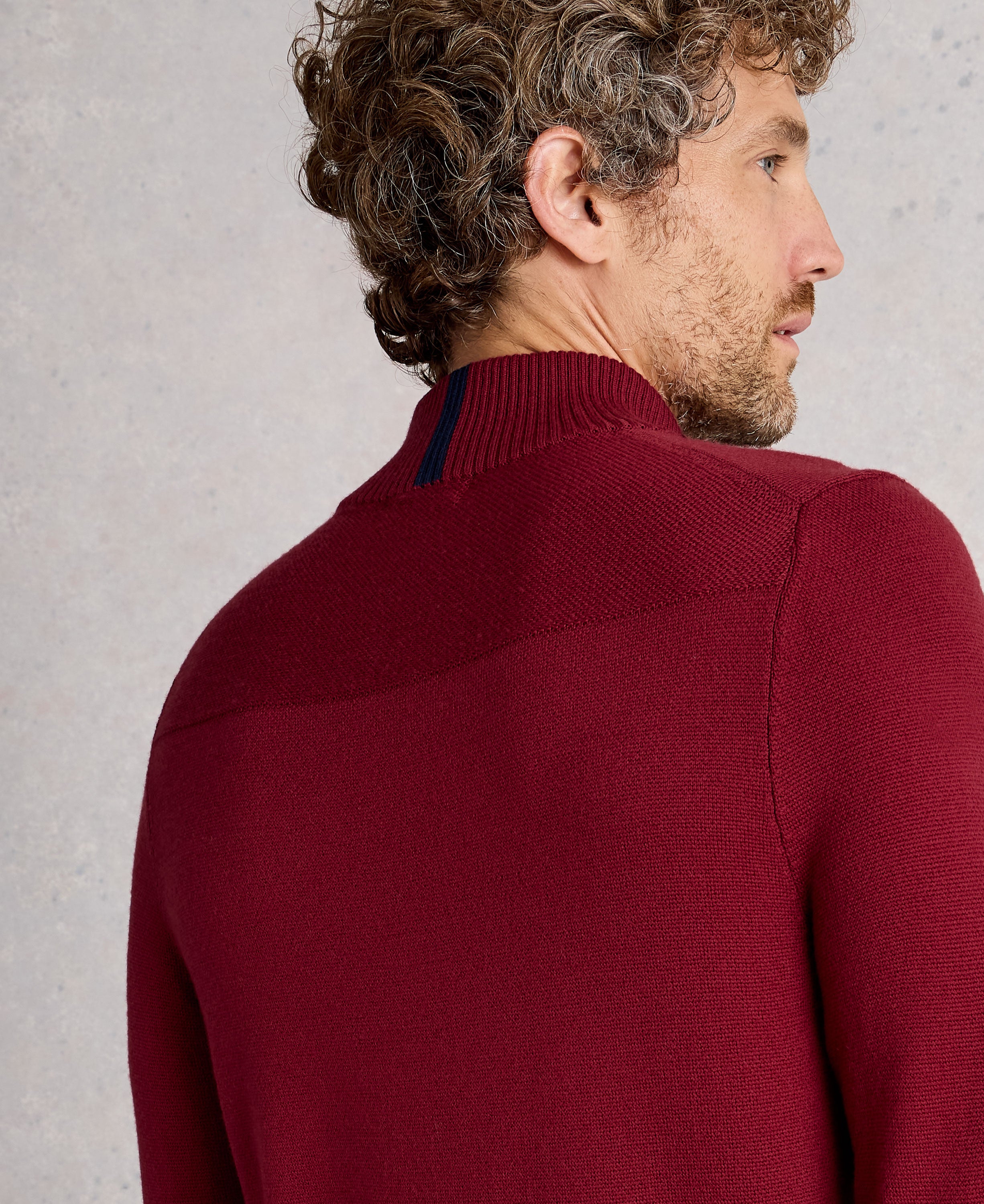 Newport Merino Funnel - Deep Red