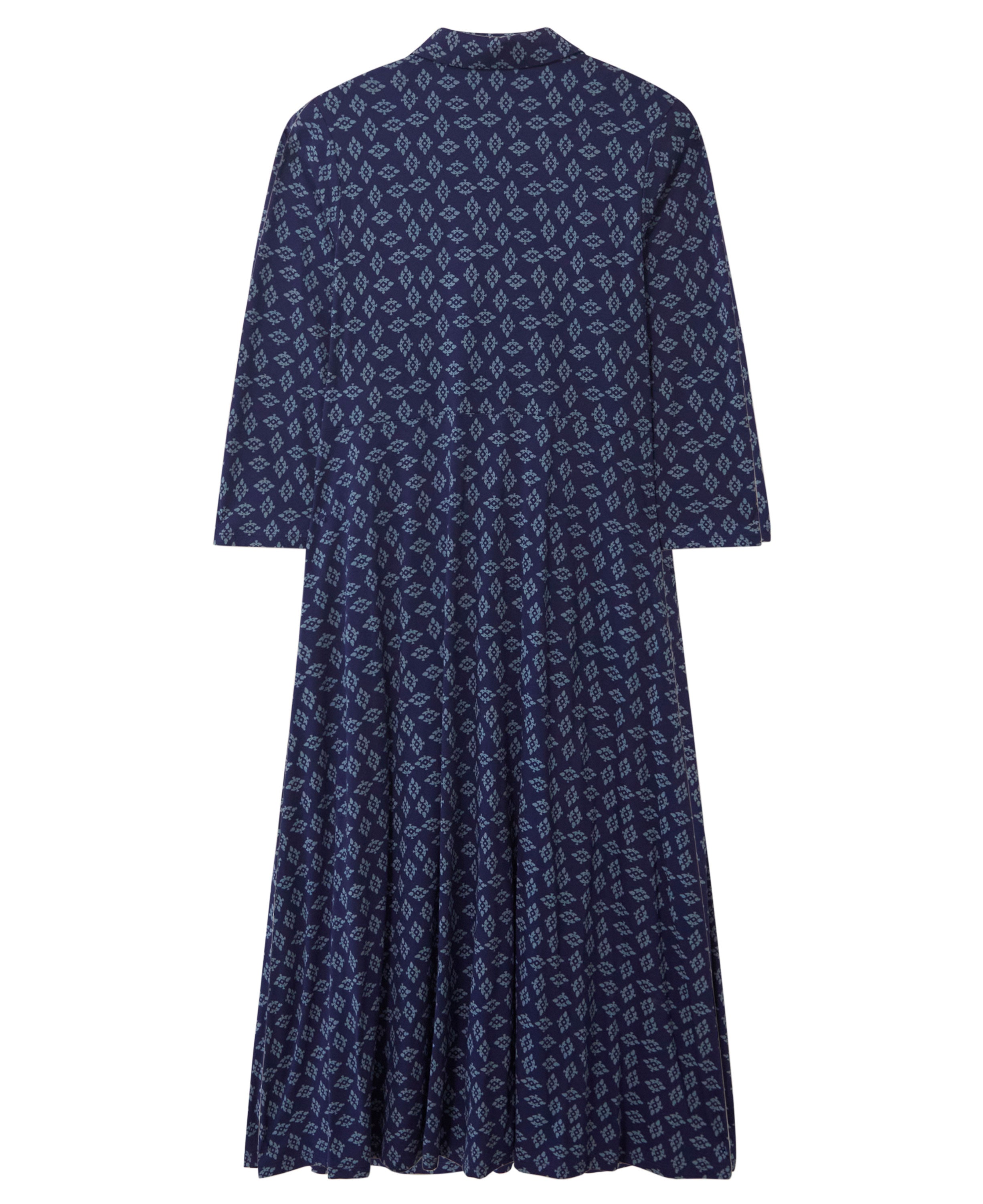Rua Jersey Shirt Dress - Navy Multi