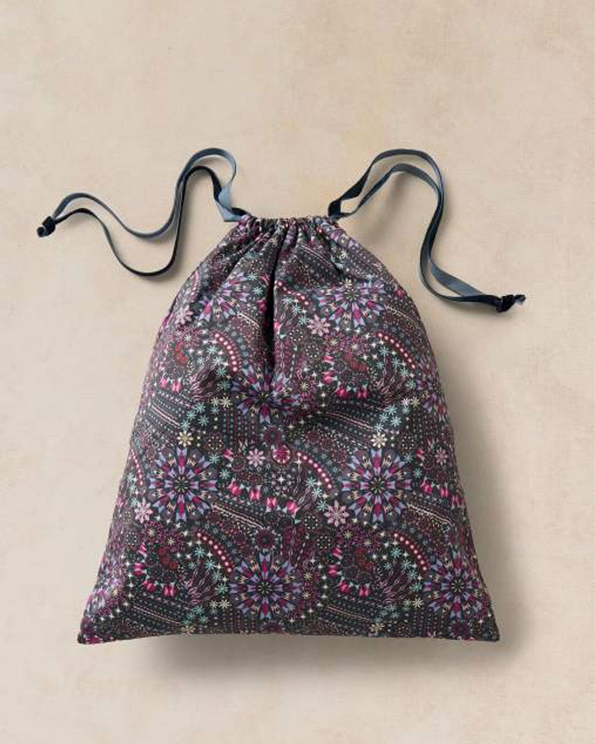 Slipper Gifting Set - Navy Print