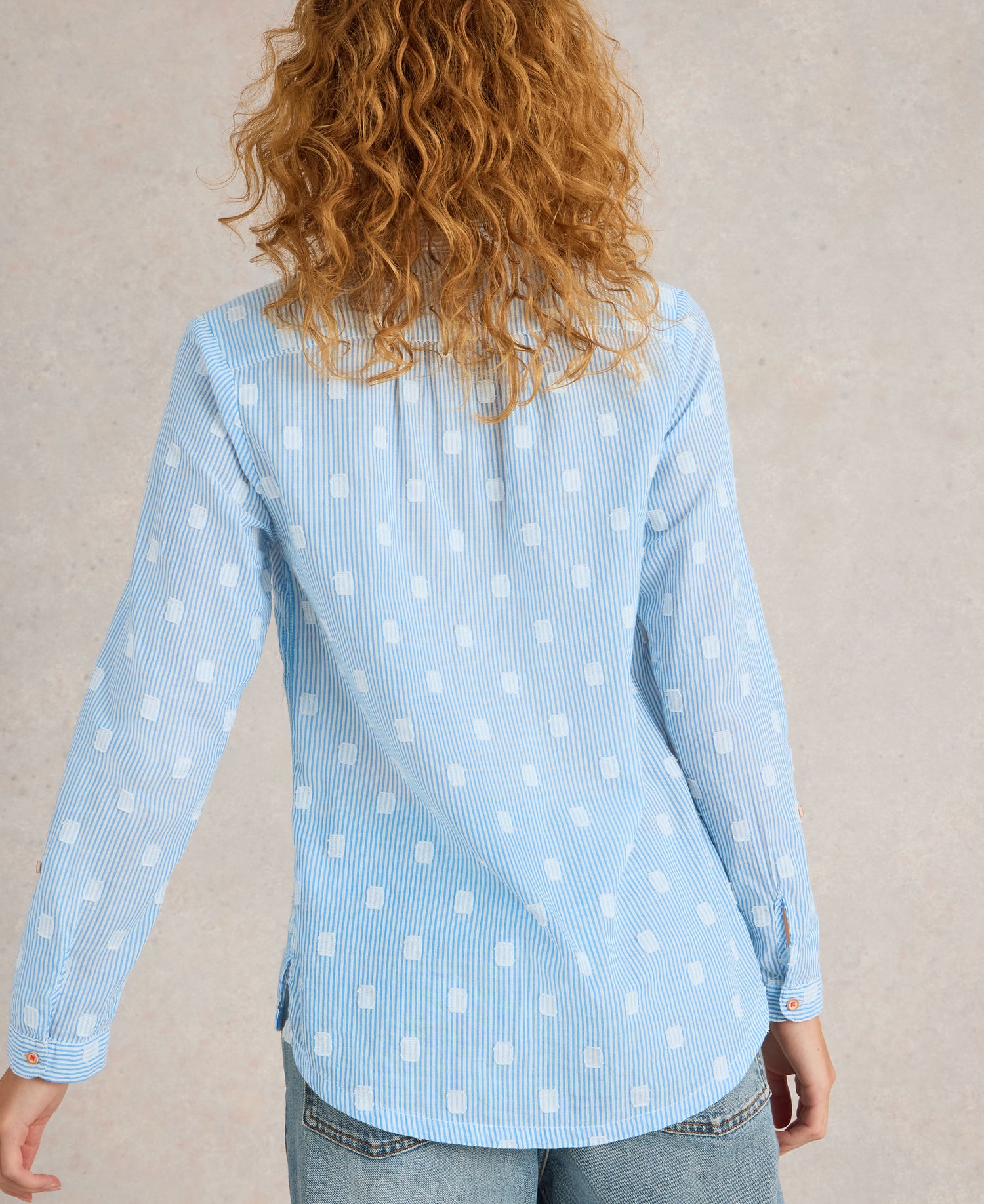 Sophie Organic Cotton Shirt - Blue Multi