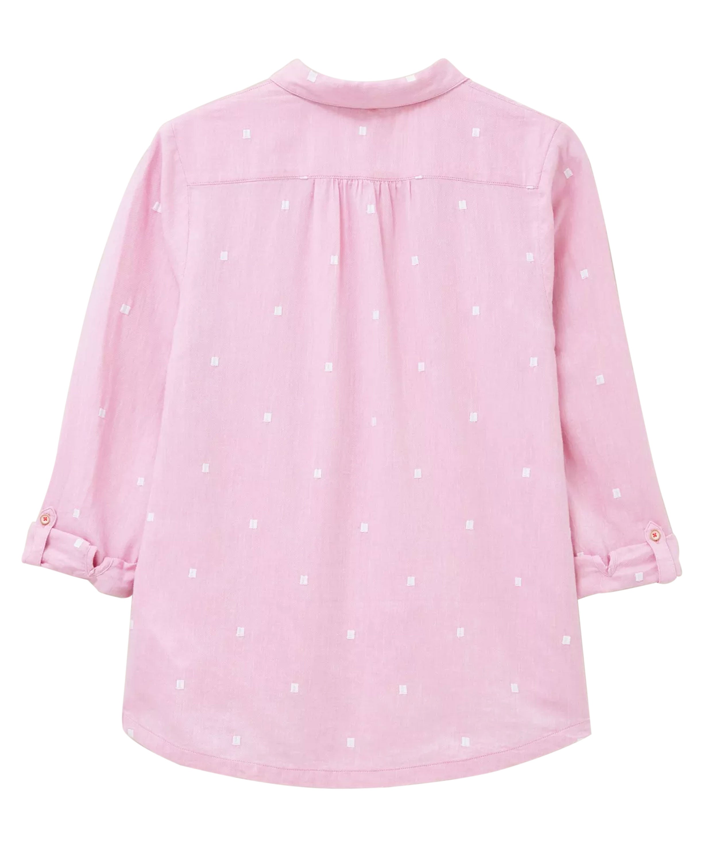 Sophie Organic Cotton Shirt - Pink Multi