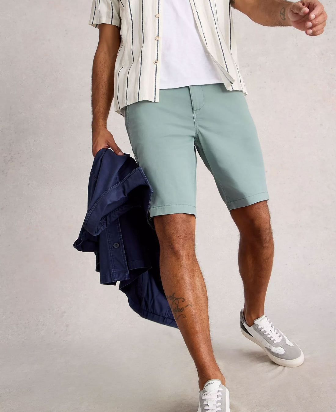 Sutton Organic Chino Short - Light Blue