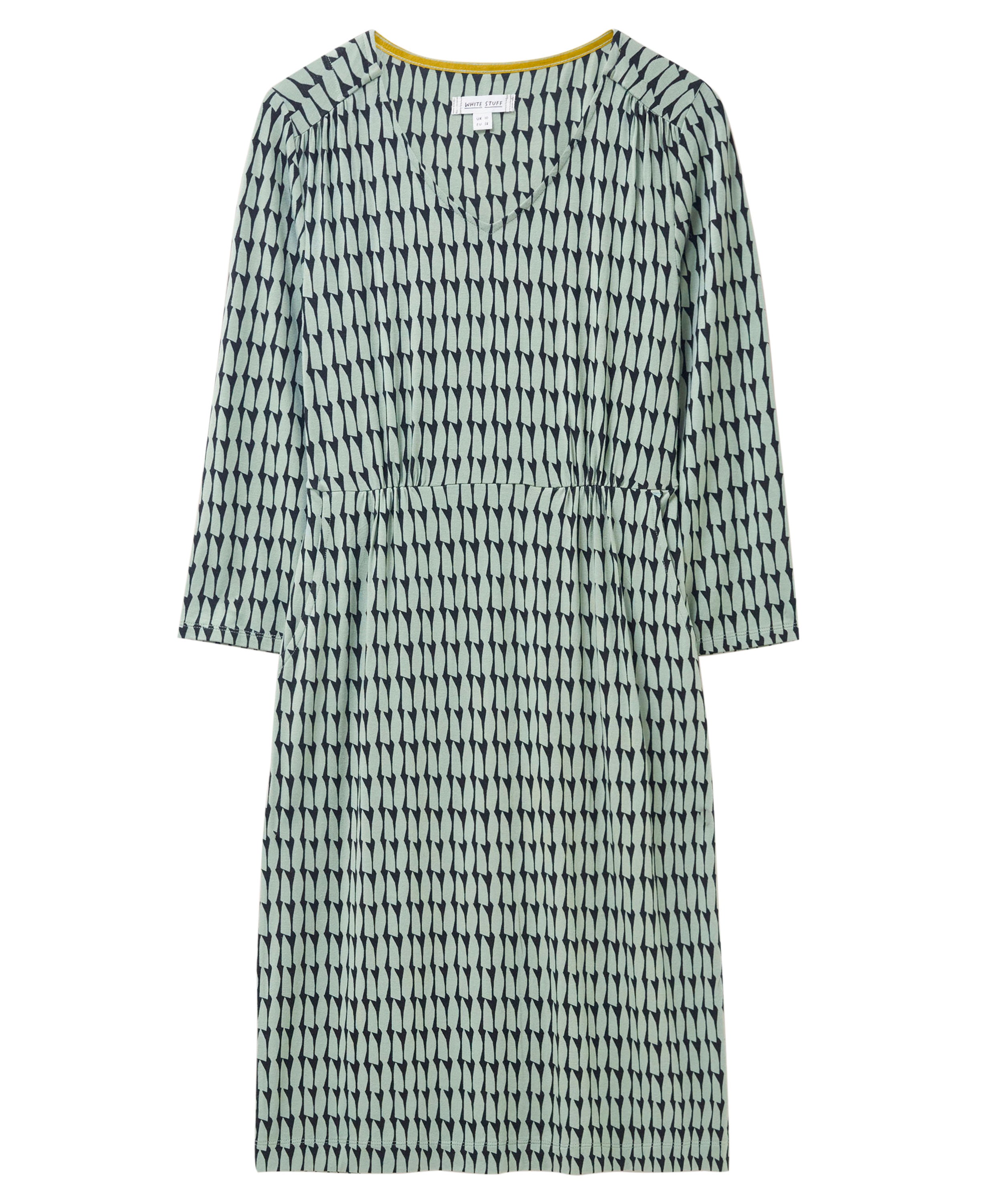Tallie Eco Vero Jersey Dress - Green Multi