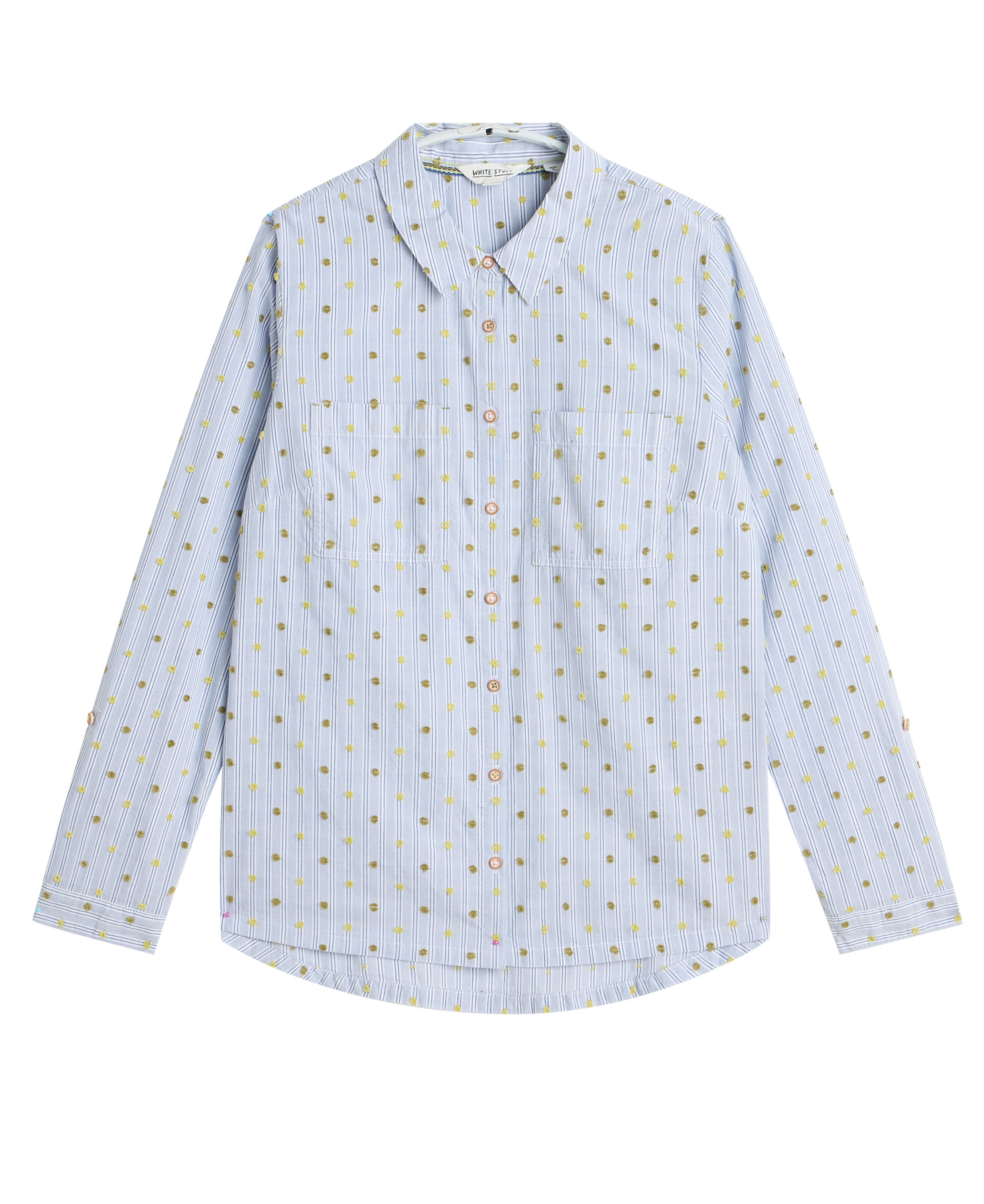 Sophie Organic Cotton Shirt - Blue Multi
