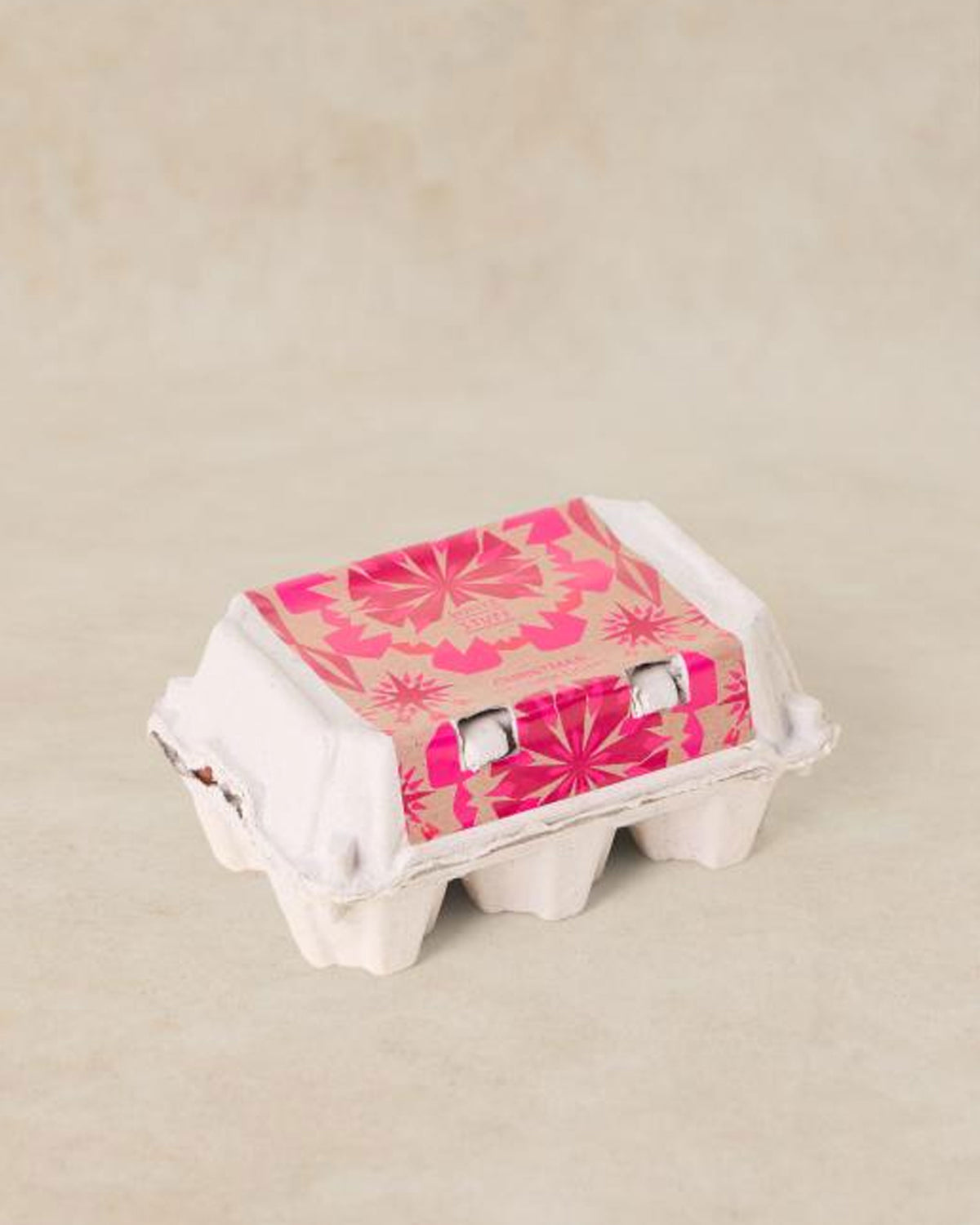 Santa And Friends Egg Box - Red Multi