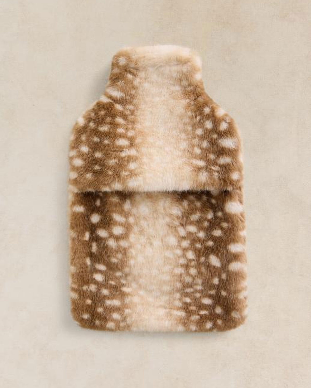 Faux Fux Hot Water Bottle - Natural
