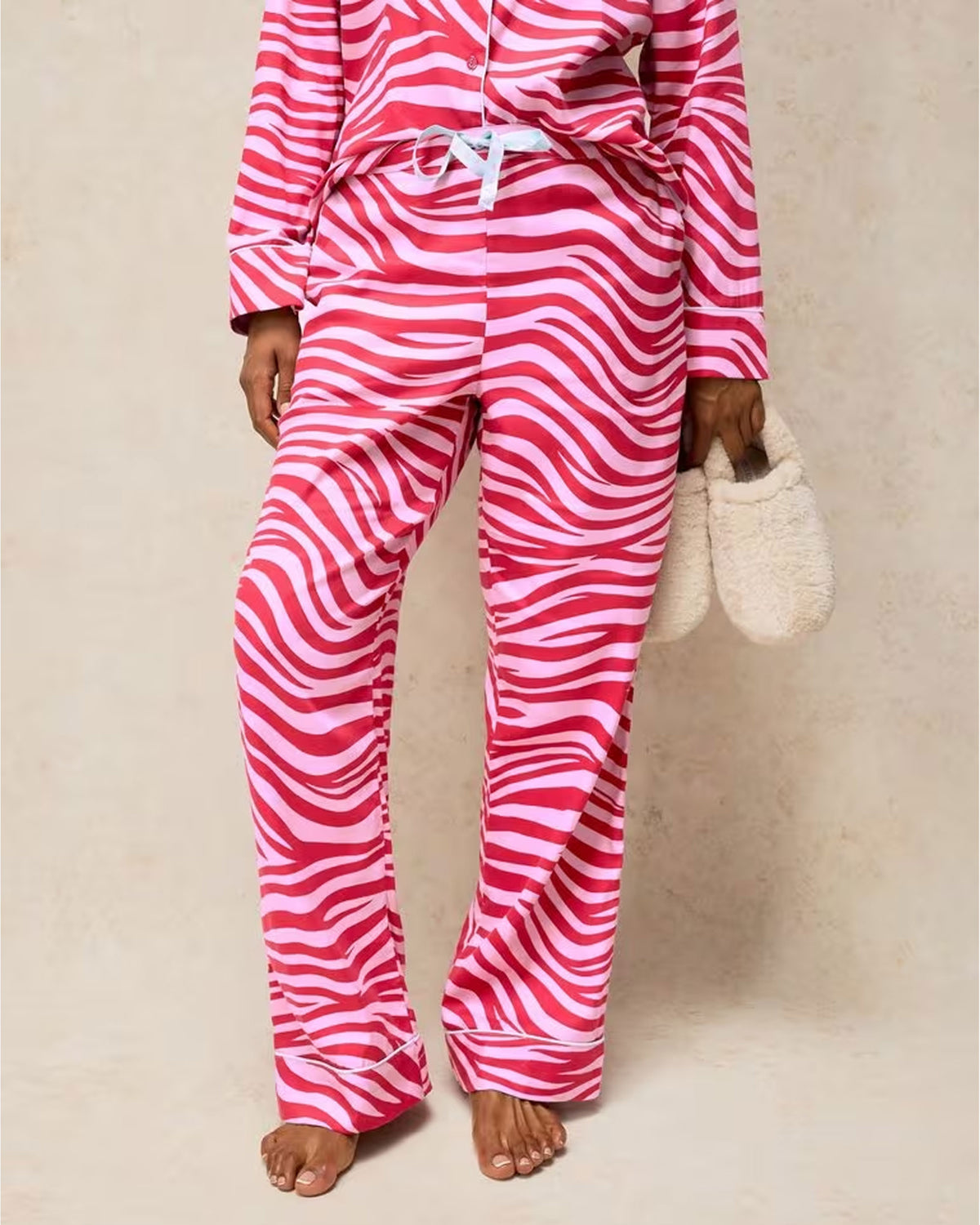 Nina Pj Bottom - Pink Print