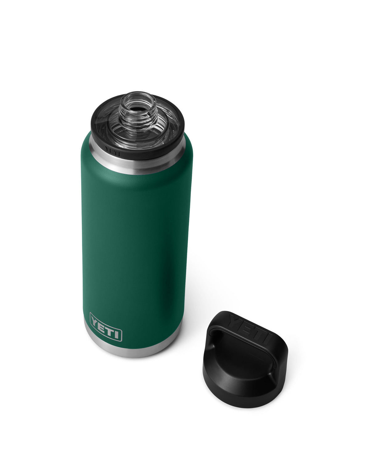 Rambler 36oz Bottle with Chug Cap - Black Forest Green