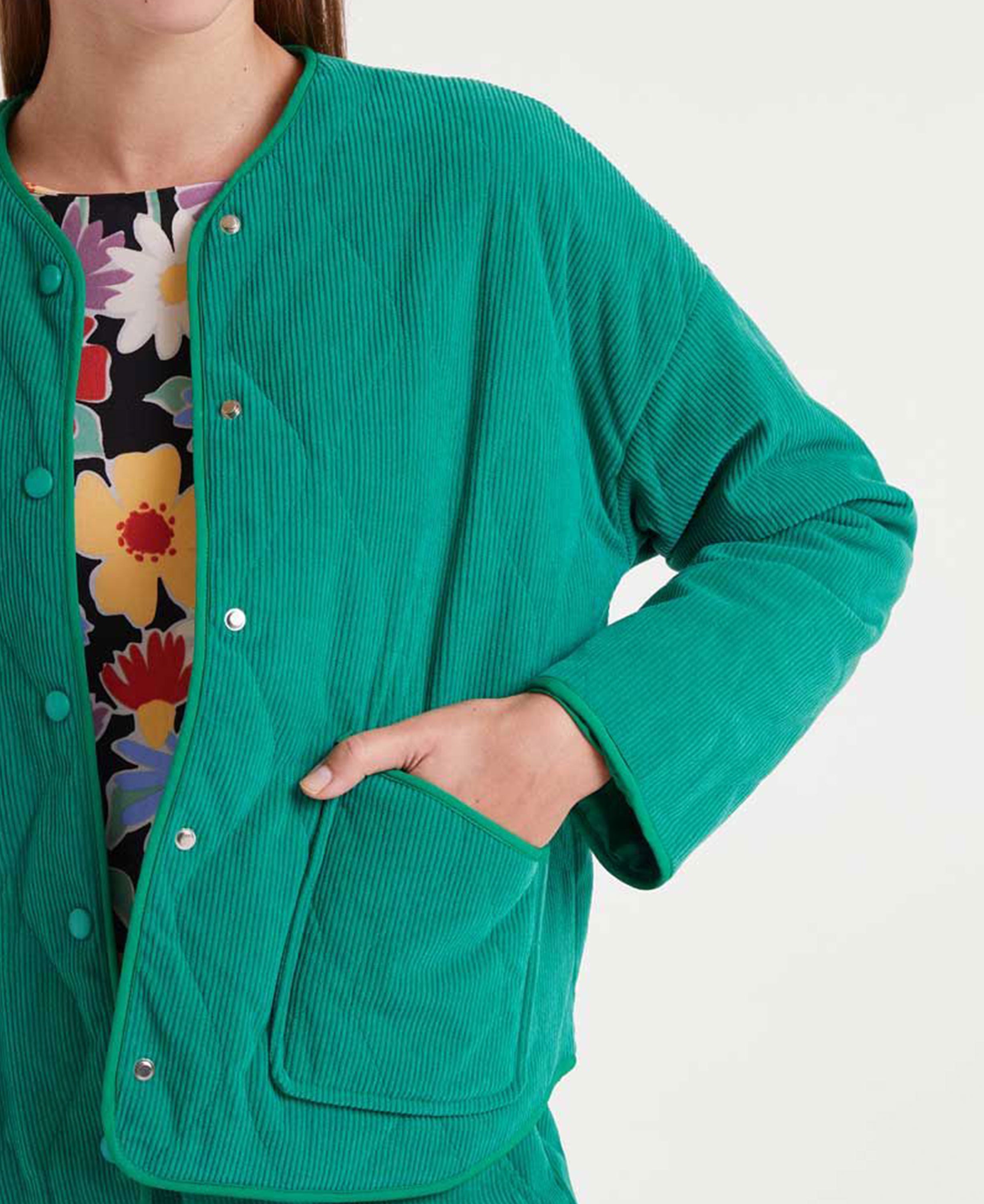 Corduroy Jacket - Green