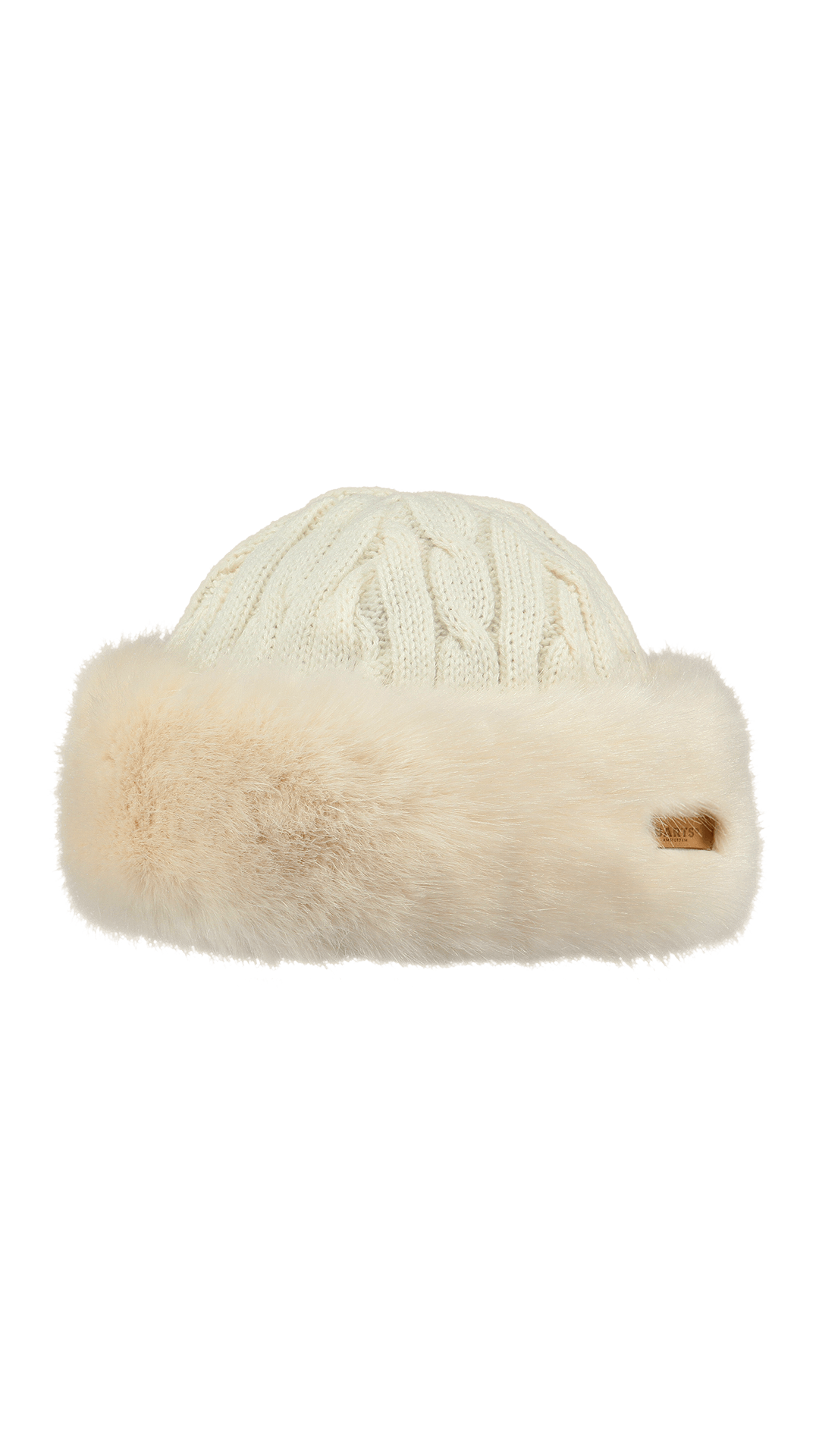 Fur Cable Bandhat - White