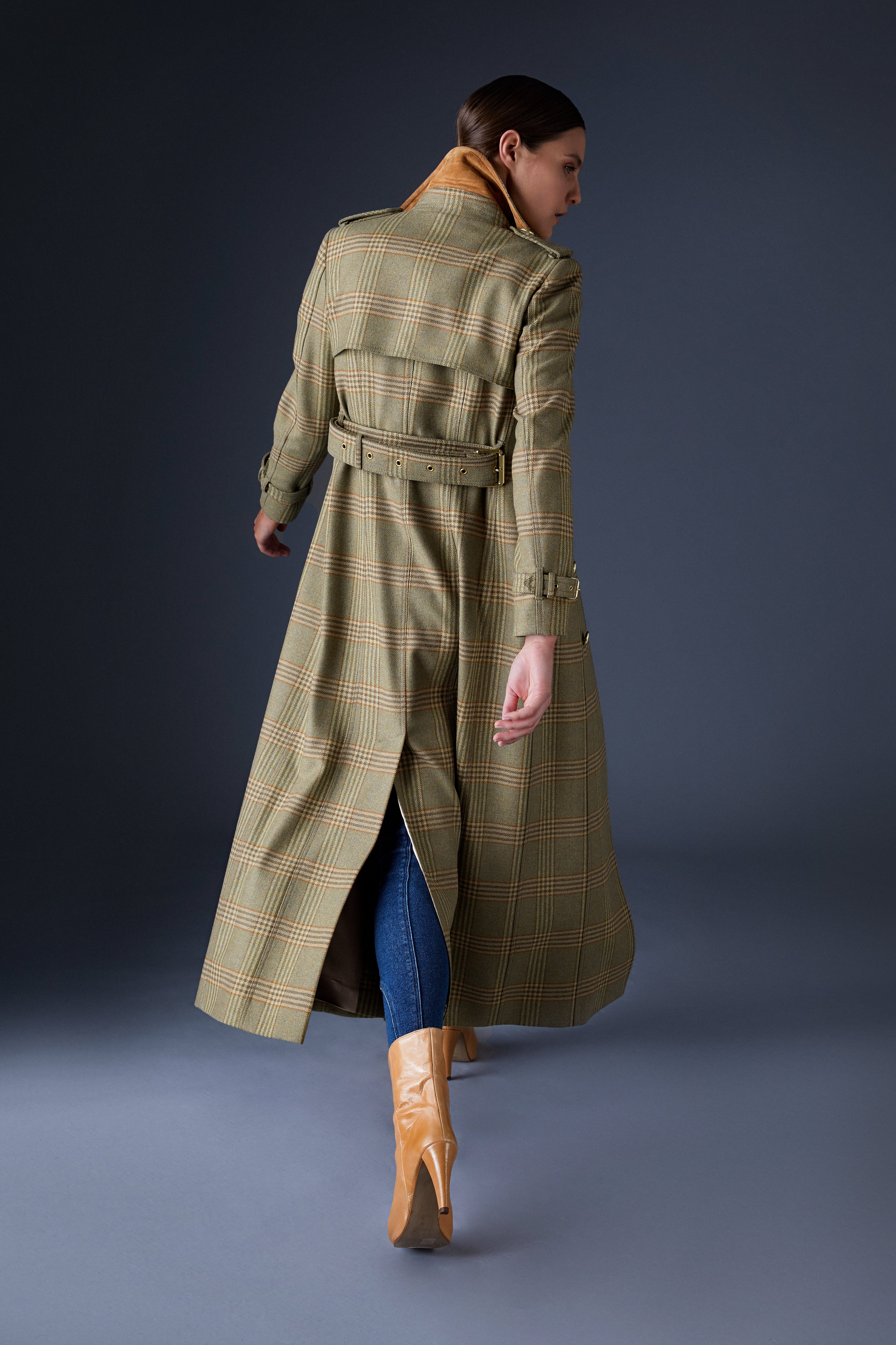 Full Length Marlborough Trench Coat - Leveret