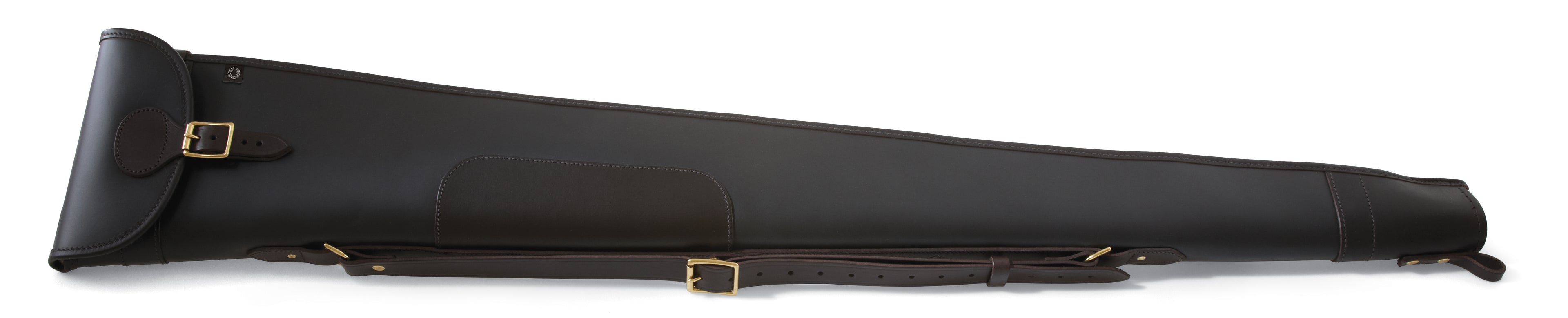 Byland Leather Gun Slip - Dark Havana Leather