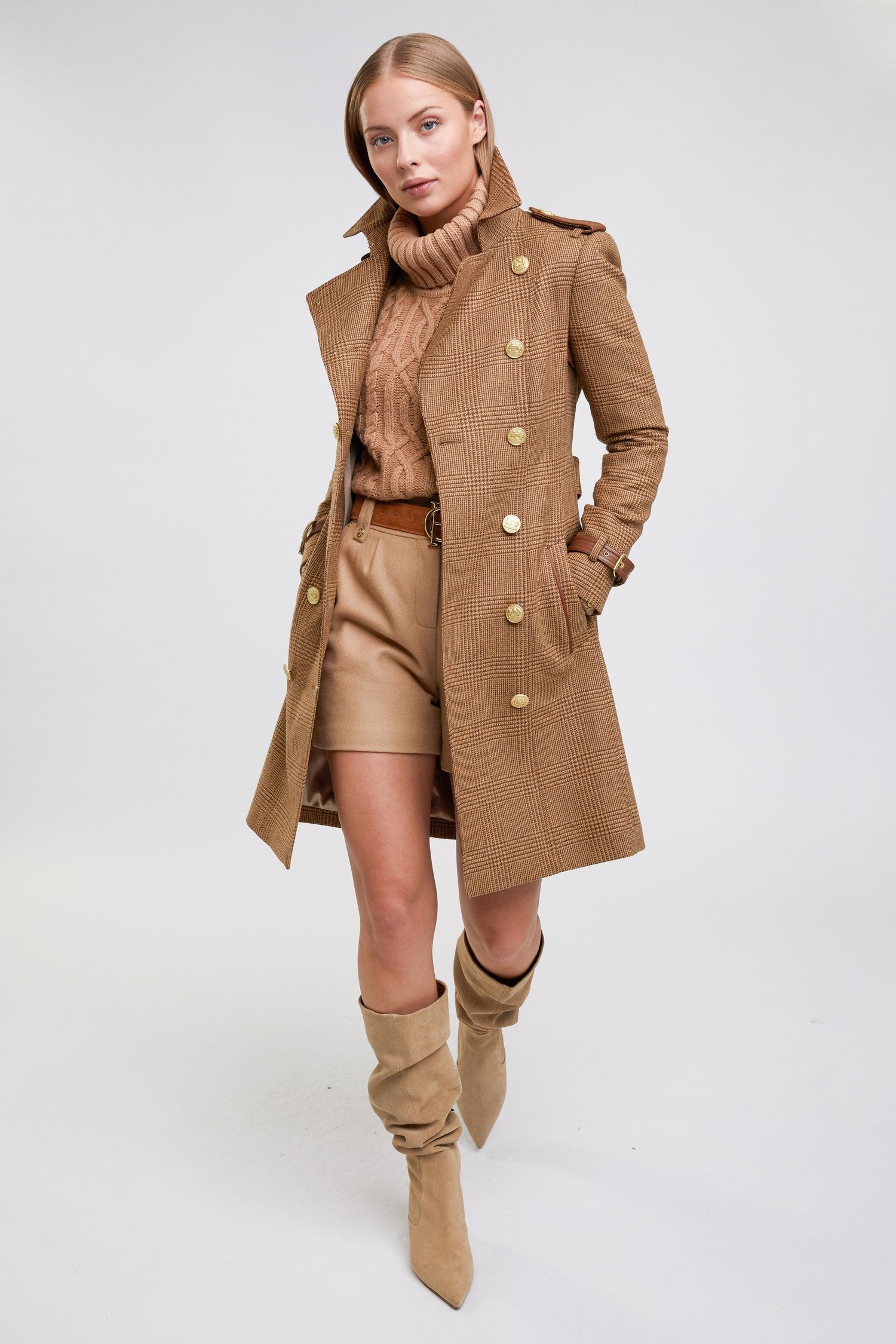 Marlborough Trench Coat - Tawny