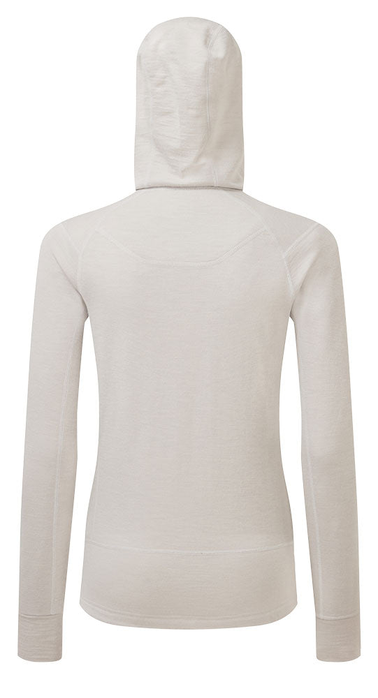 Eldorado Merino Hoodie Jacket - Moonbeam