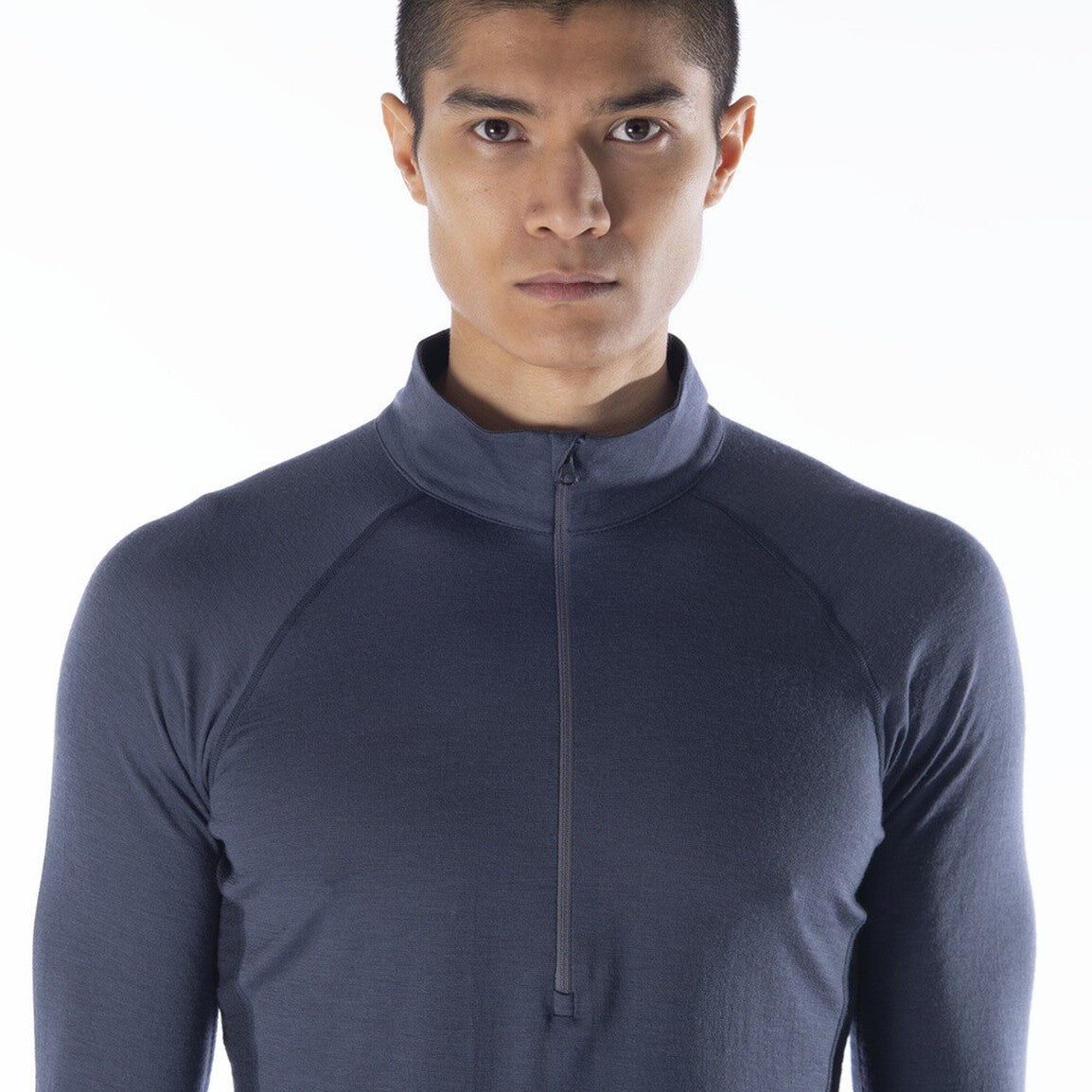 Boulder 125 1/4 Zip Baselayer - Dusk Blue/Black