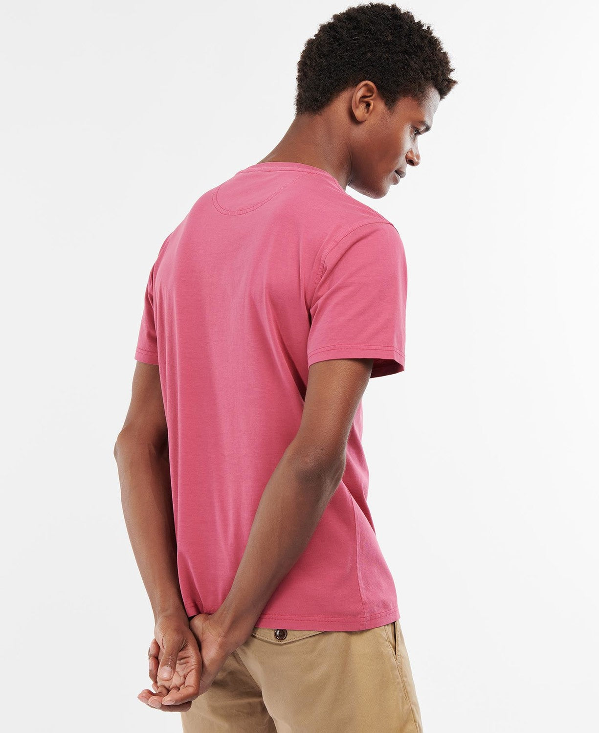 Garment Dyed Tee - Fuscia